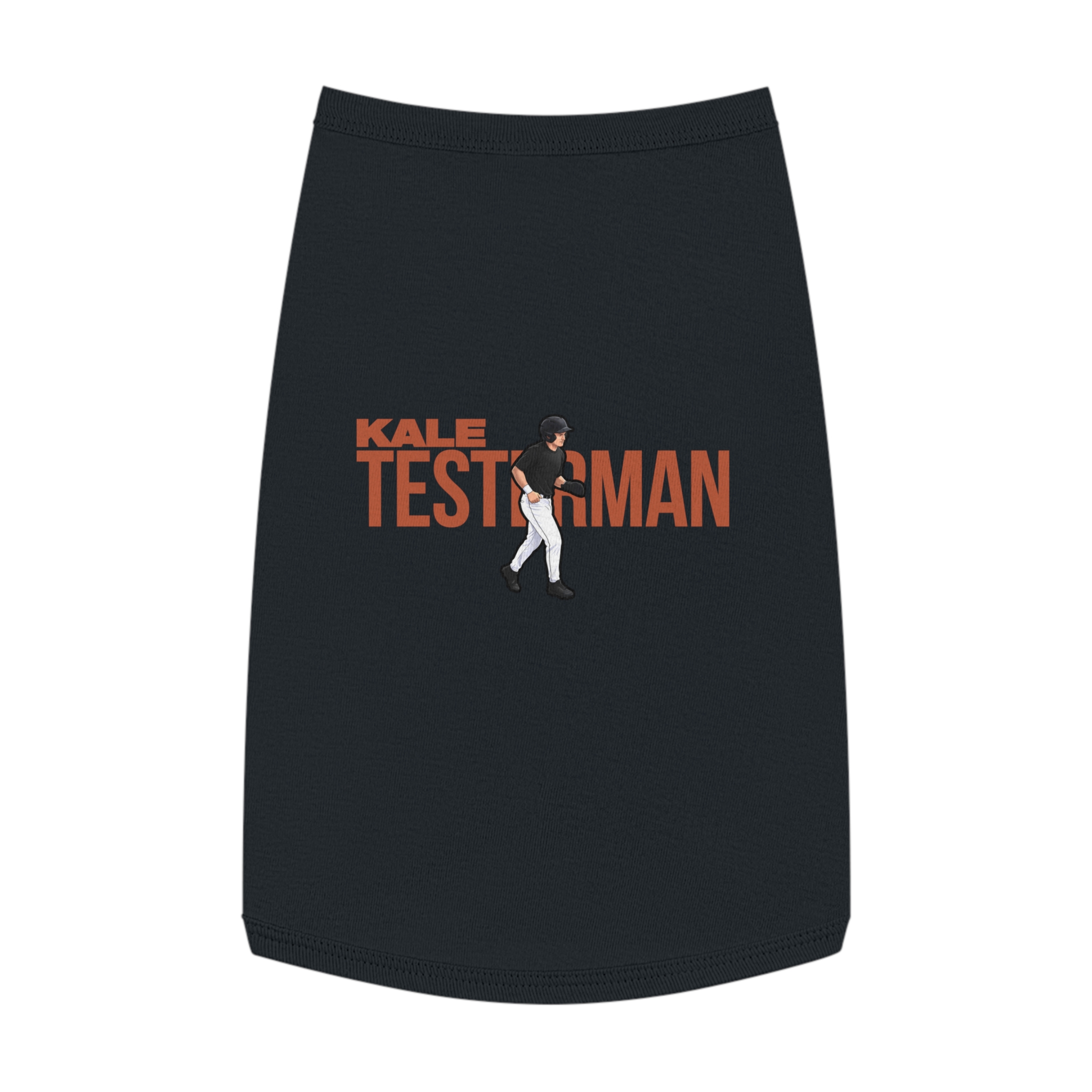 Pet Tank Top — character_player_name in Black