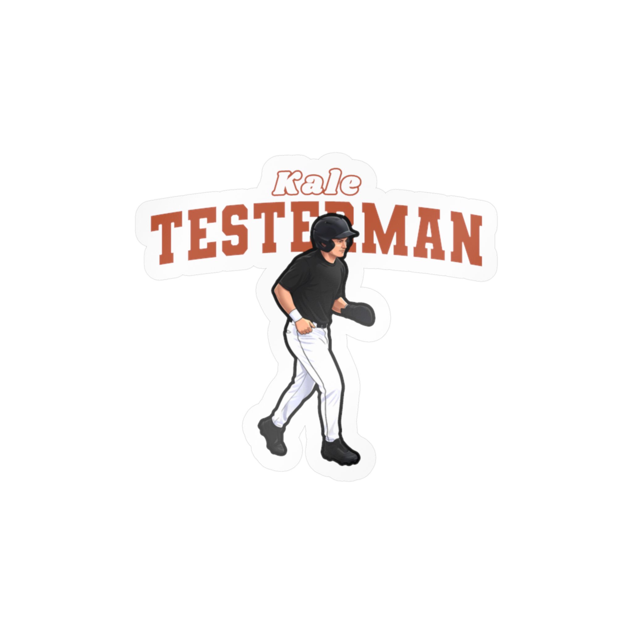 Vinyl Sticker — character_name_arch in Classic