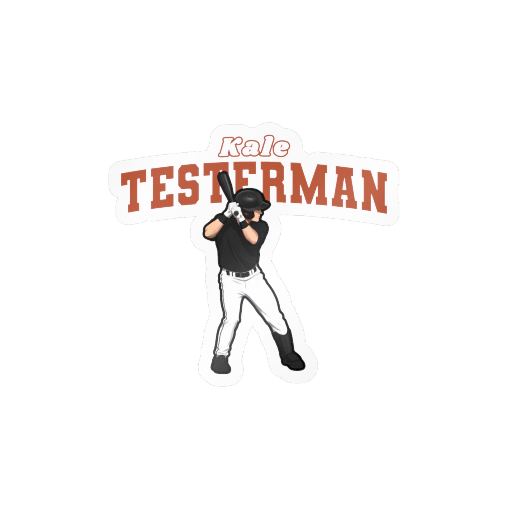 Vinyl Sticker — character_name_arch in Classic