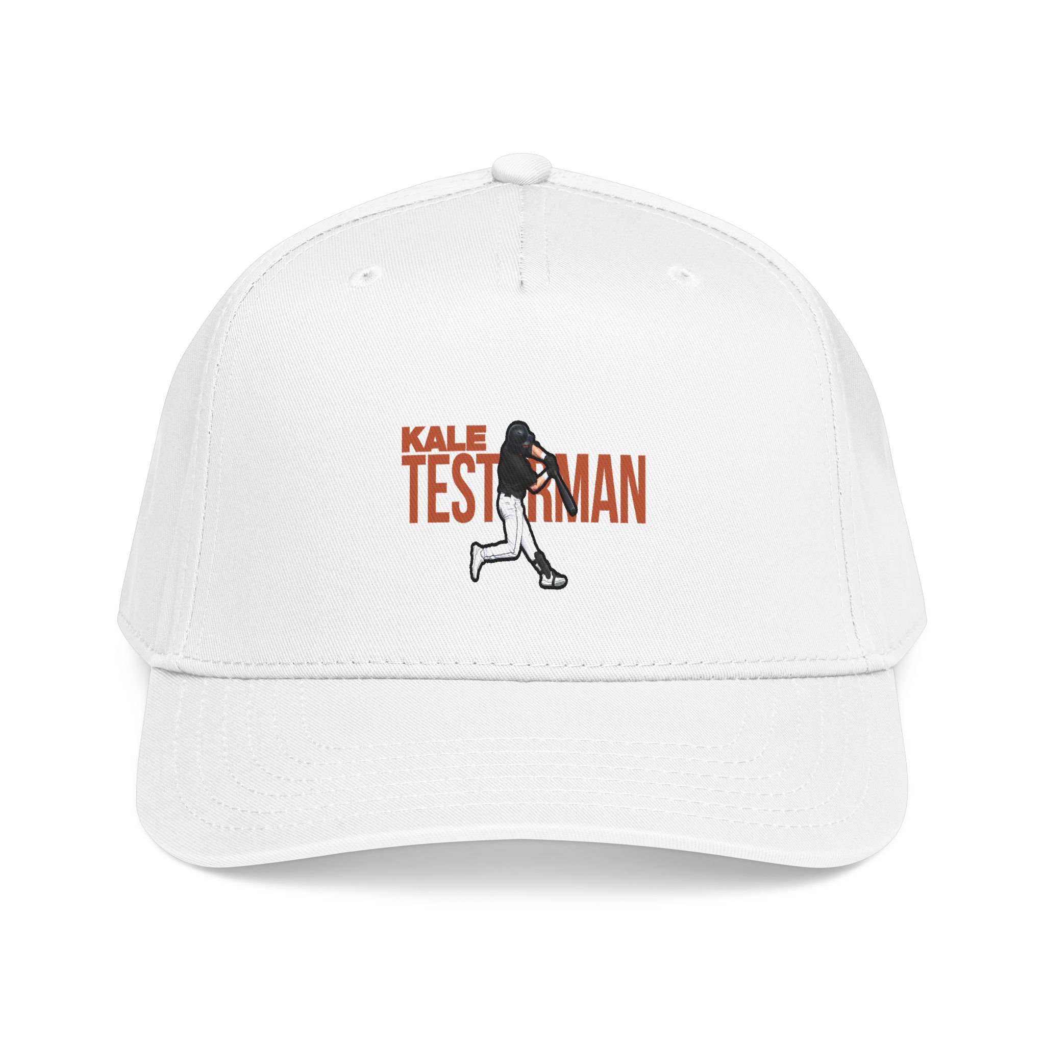 Baseball Cap — character_player_name in White