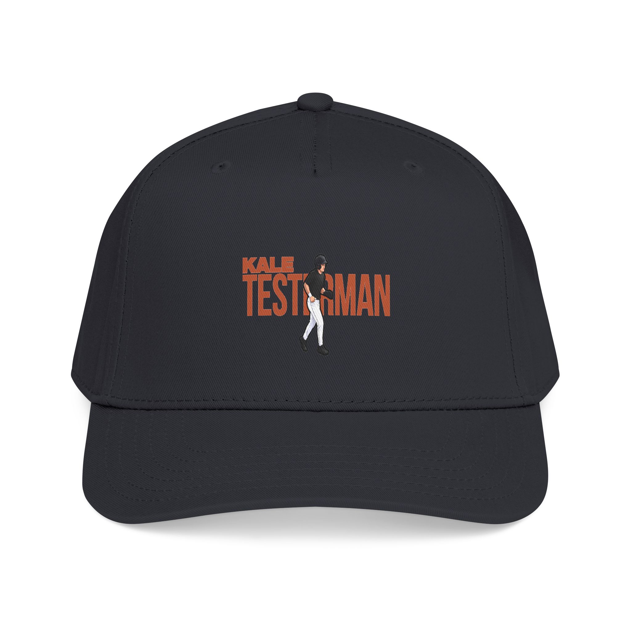 Baseball Cap — character_player_name in Black