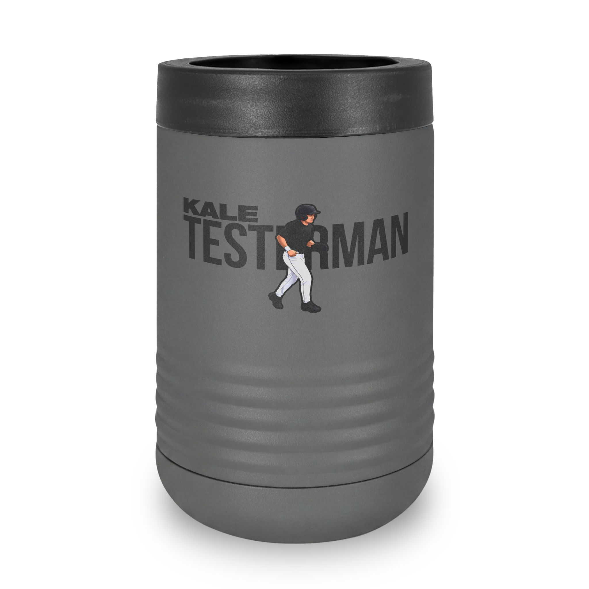 Stainless Can Cooler — character_player_name in Grey