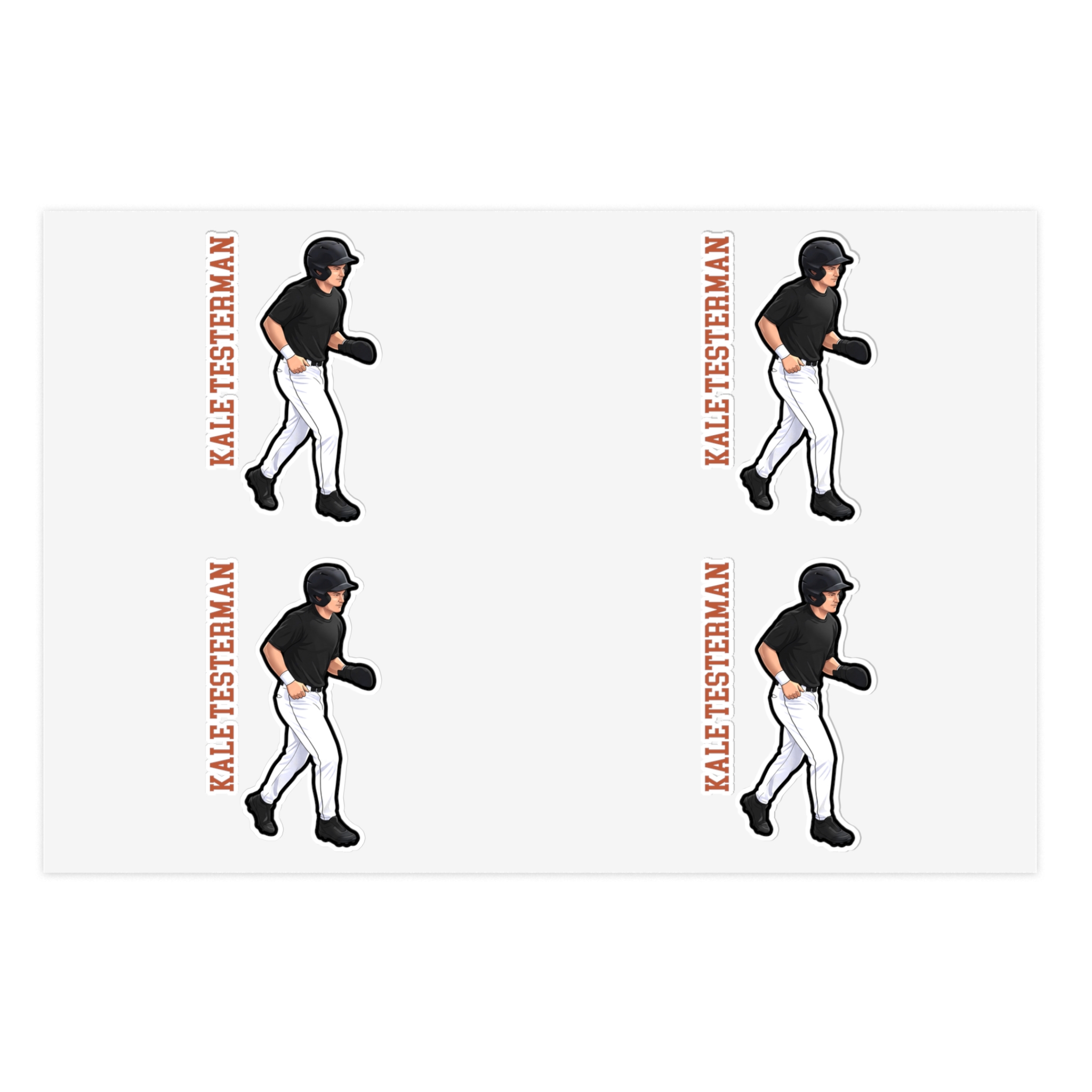 Sticker Sheet — character_name_vertical in Classic