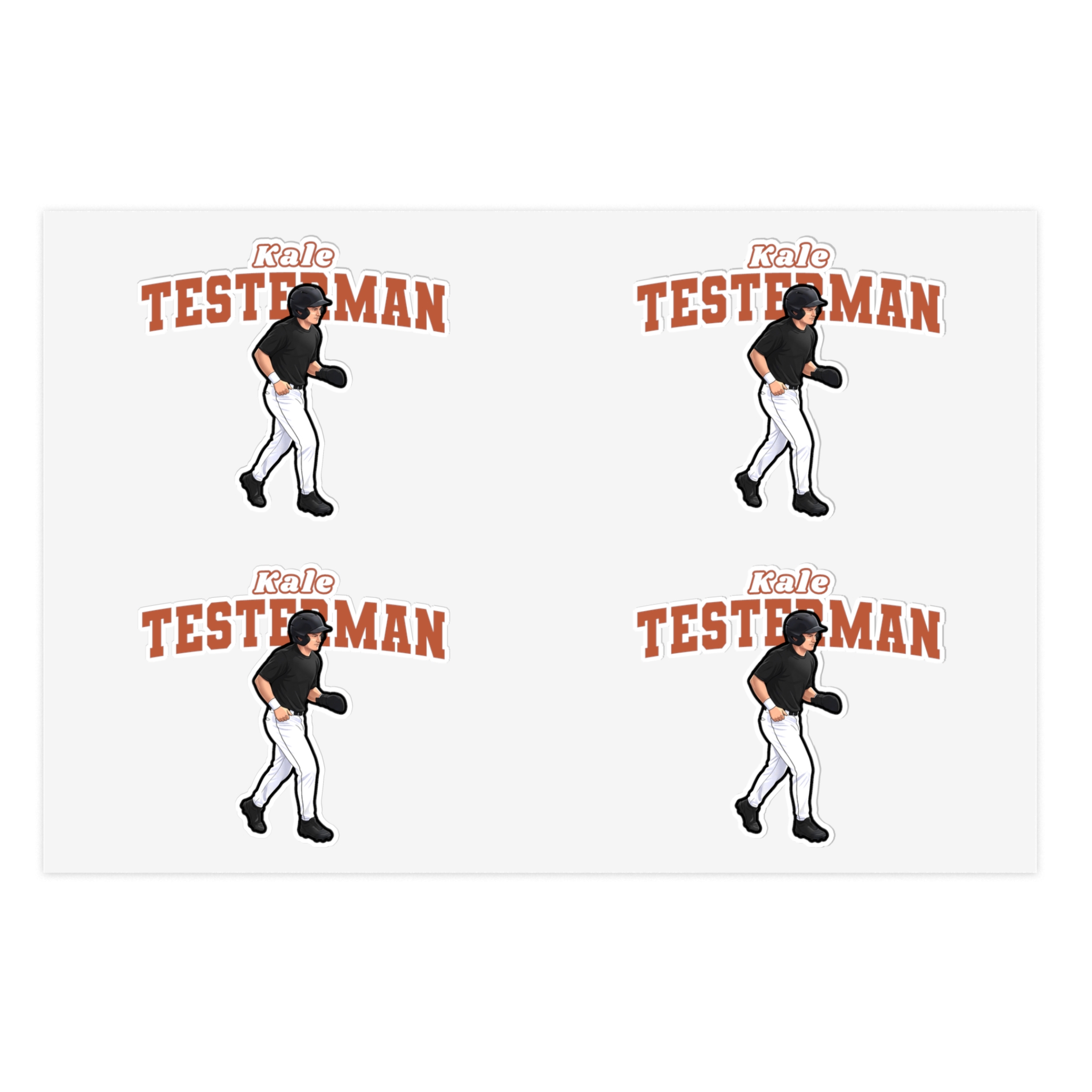 Sticker Sheet — character_name_arch in Classic