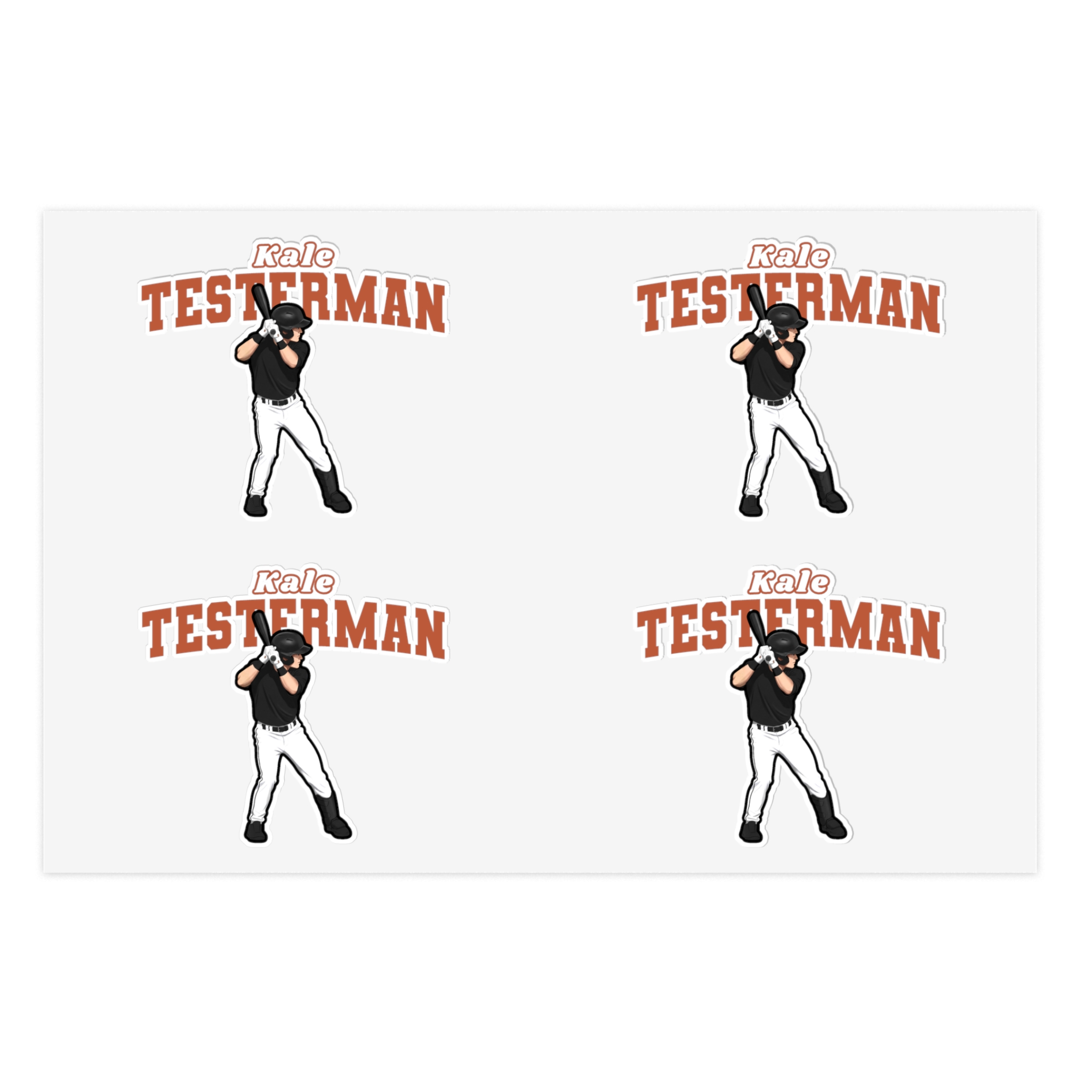 Sticker Sheet — character_name_arch in Classic