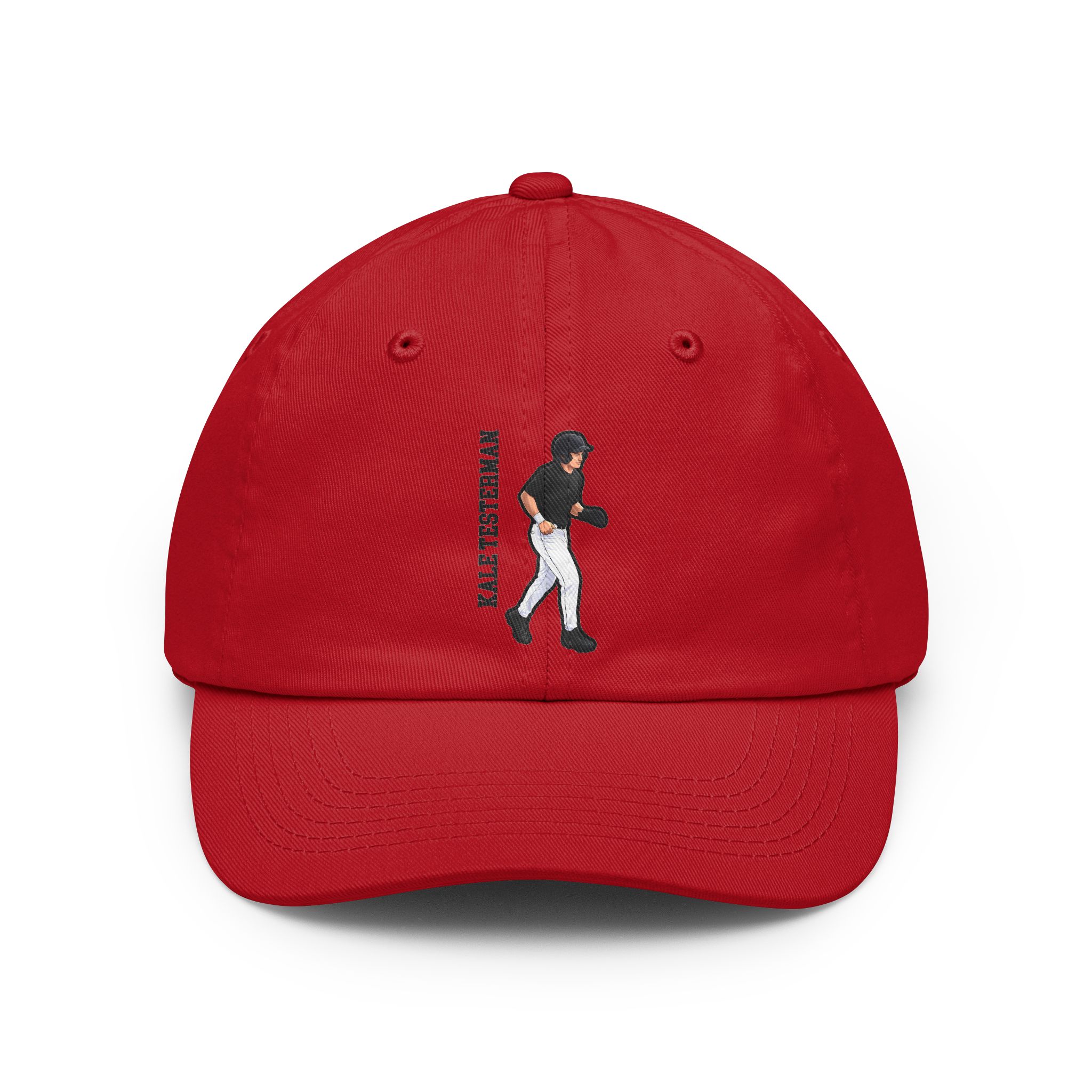 Classic Cap — character_name_vertical in Red
