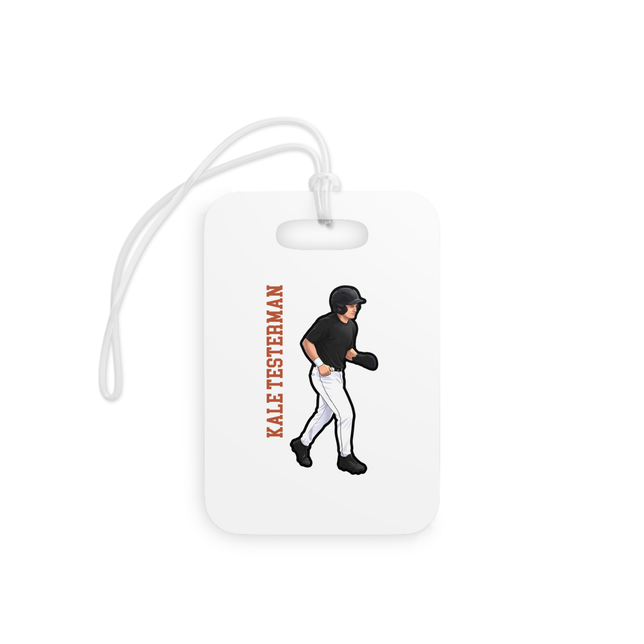 Bag Tag — character_name_vertical in Classic