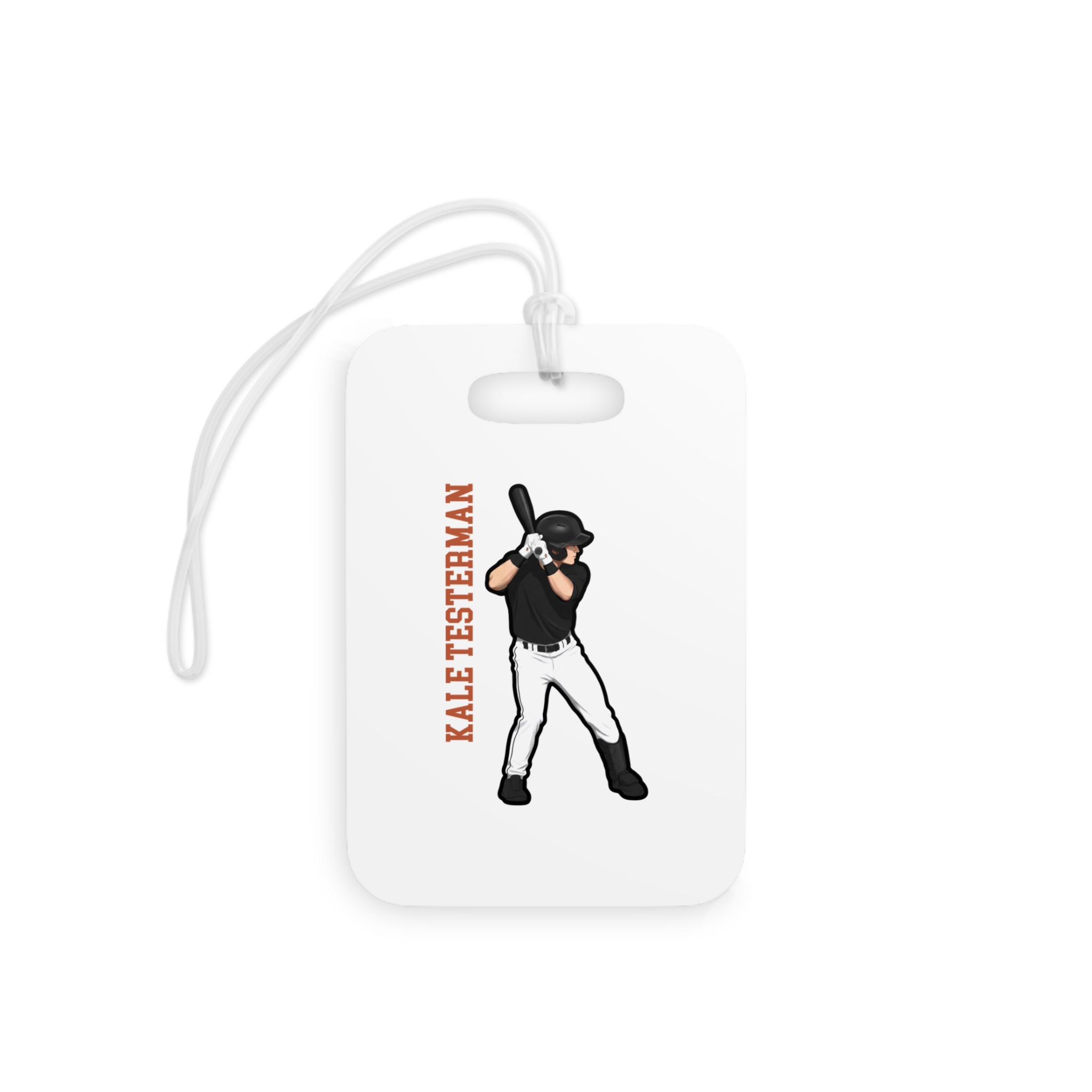 Bag Tag — character_name_vertical in Classic