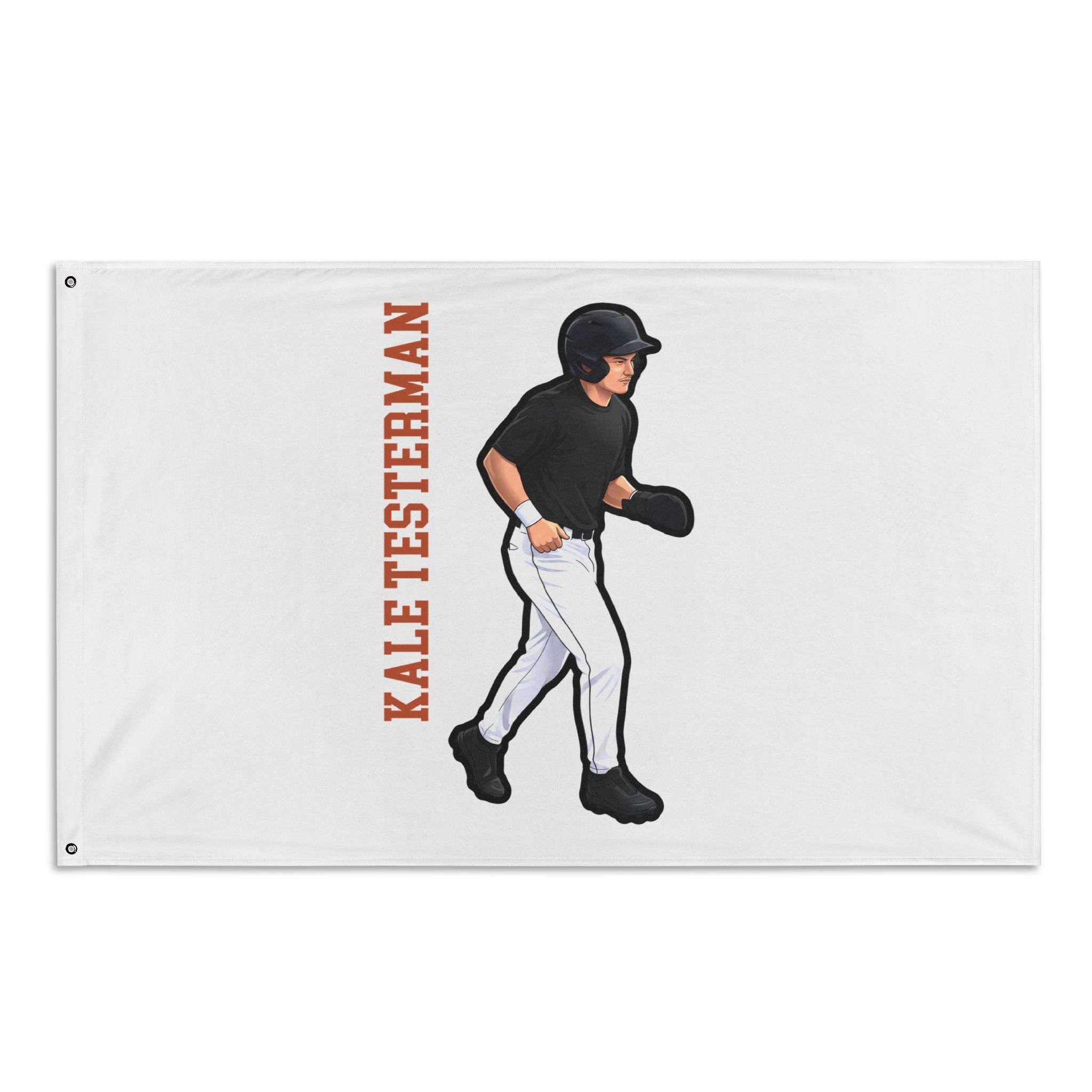 Flag (35 × 56 in) — character_name_vertical in Classic
