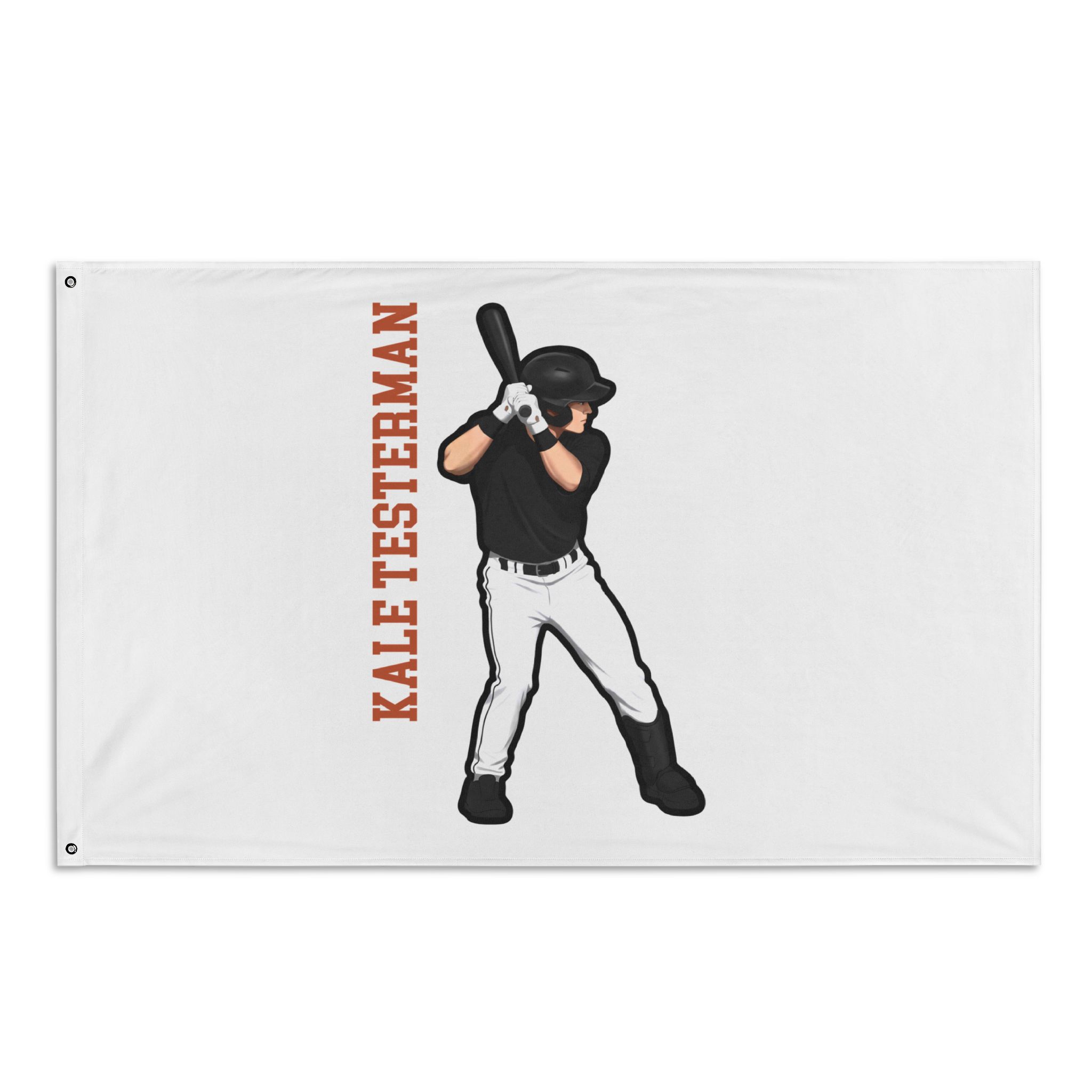 Flag (35 × 56 in) — character_name_vertical in Classic