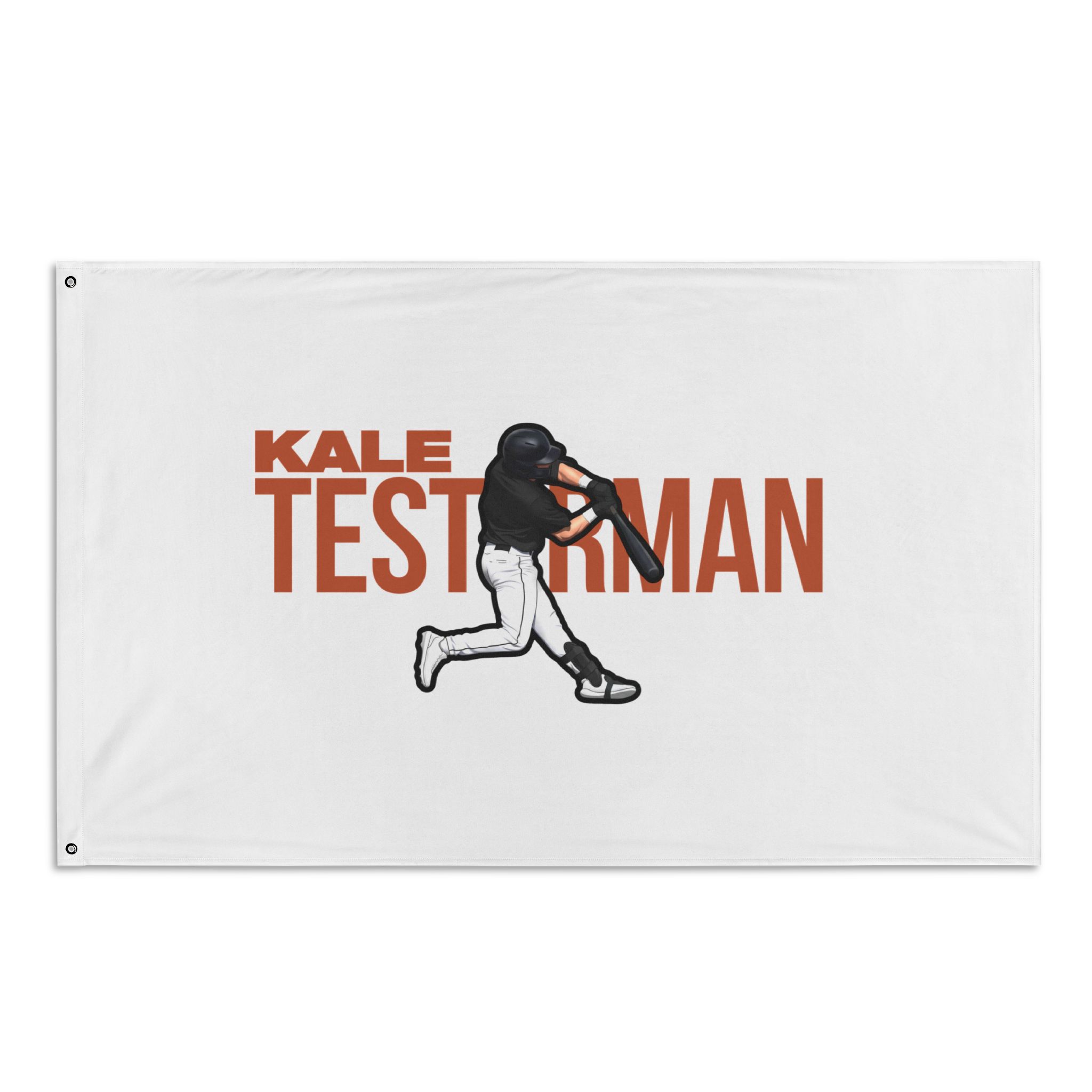 Flag (35 × 56 in) — character_player_name in Classic