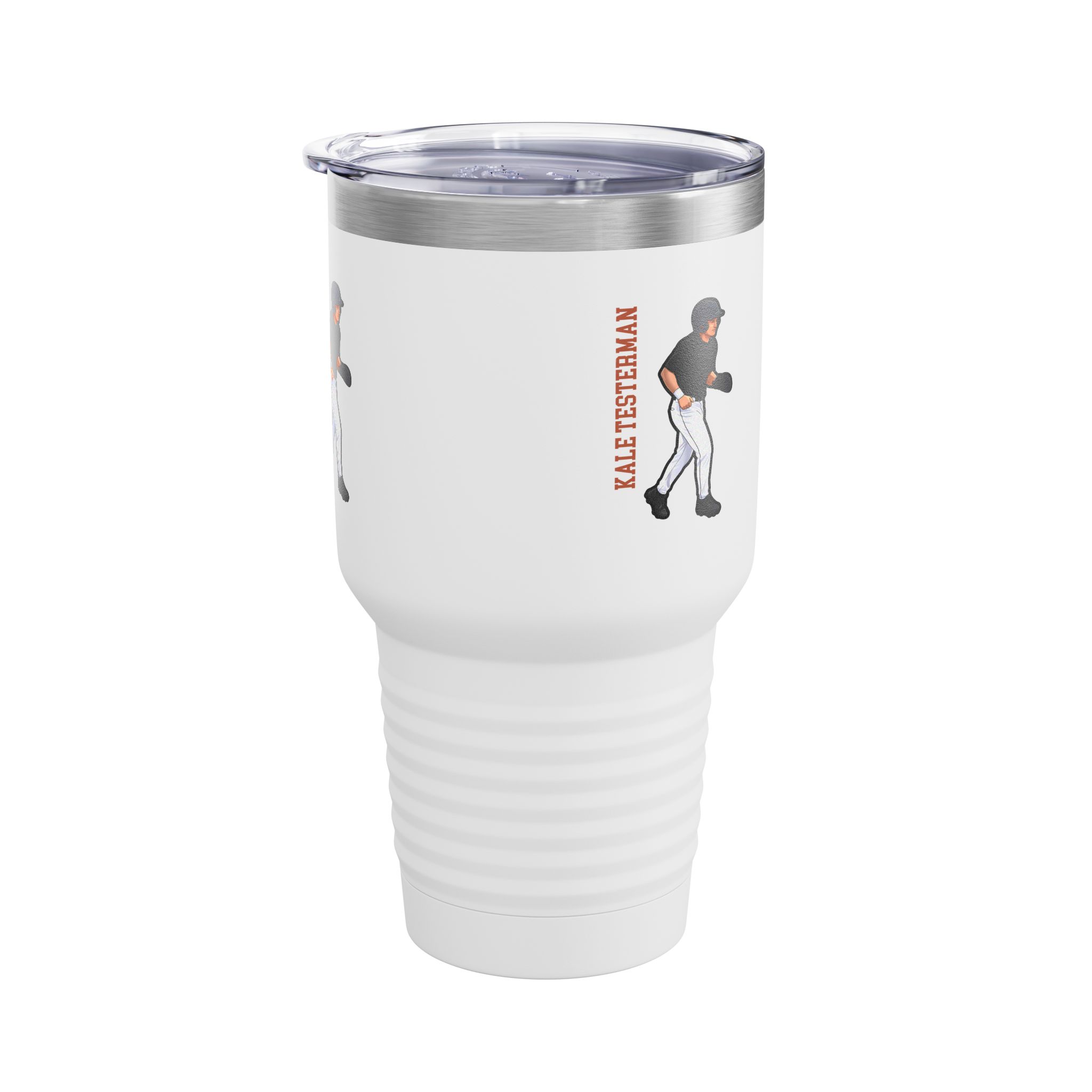30oz Tumbler — character_name_vertical in White