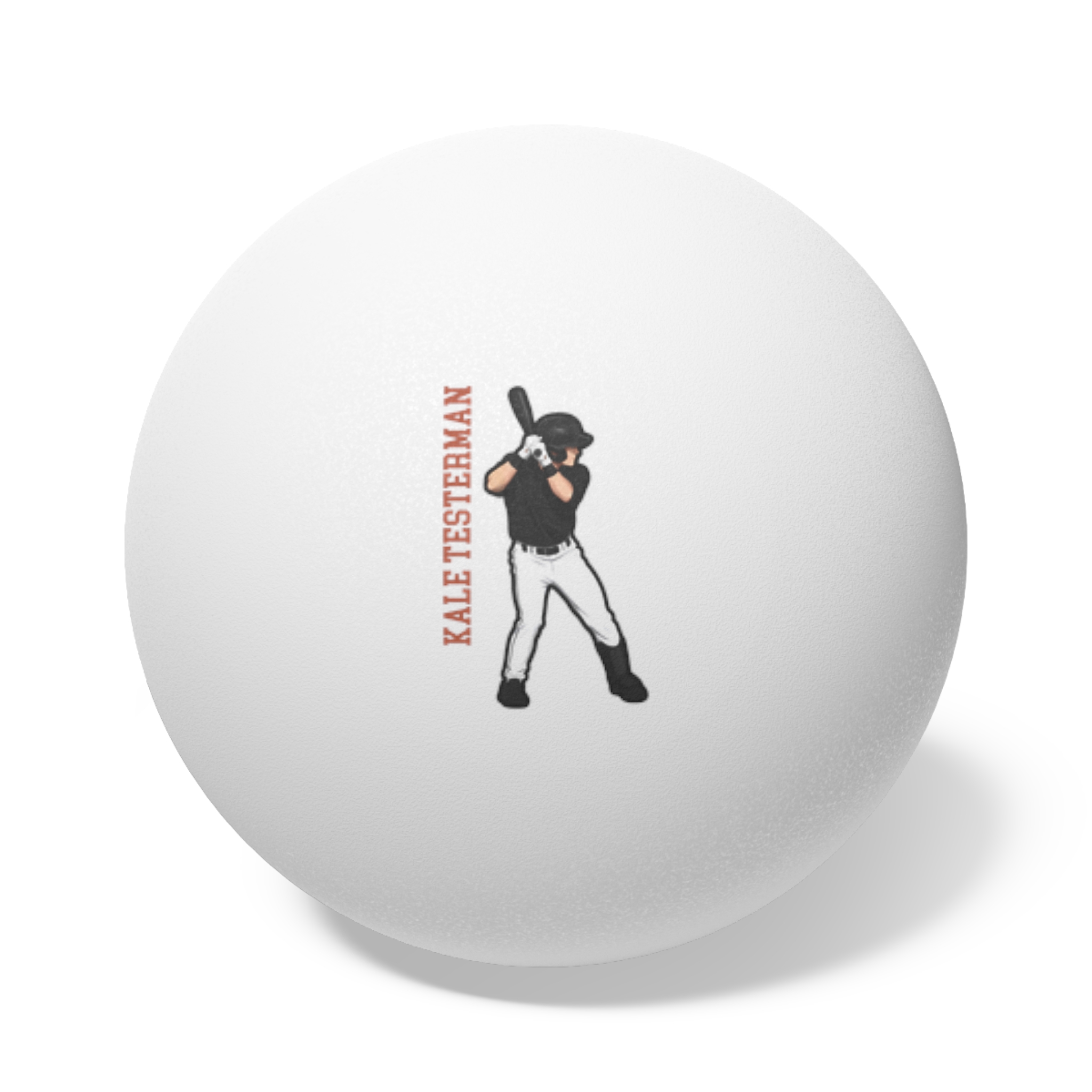 Ping Pong Balls, 6 pcs — character_name_vertical in White