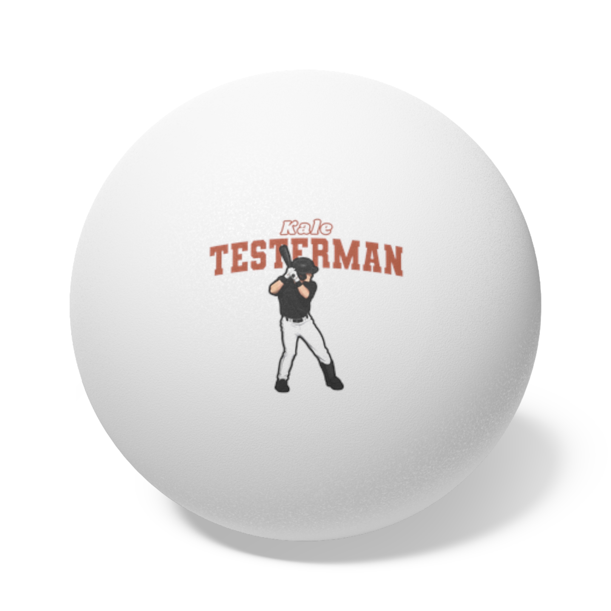 Ping Pong Balls, 6 pcs — character_name_arch in White