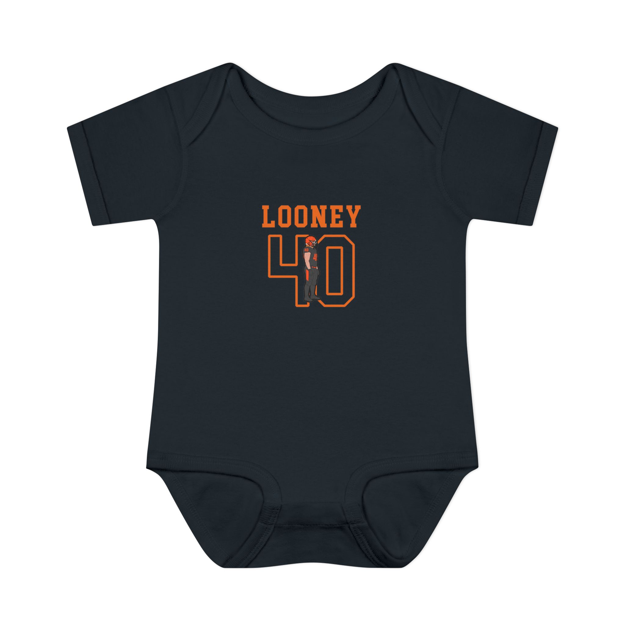 Baby Onesie — character_shirsey in Black