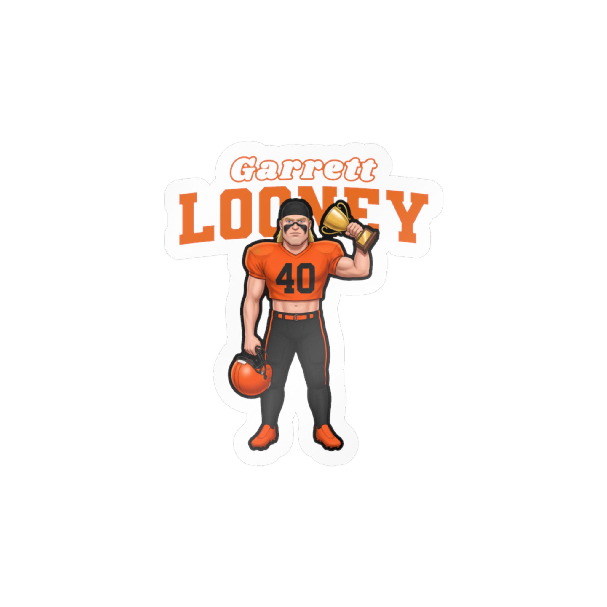 Vinyl Sticker — character_name_arch in Classic