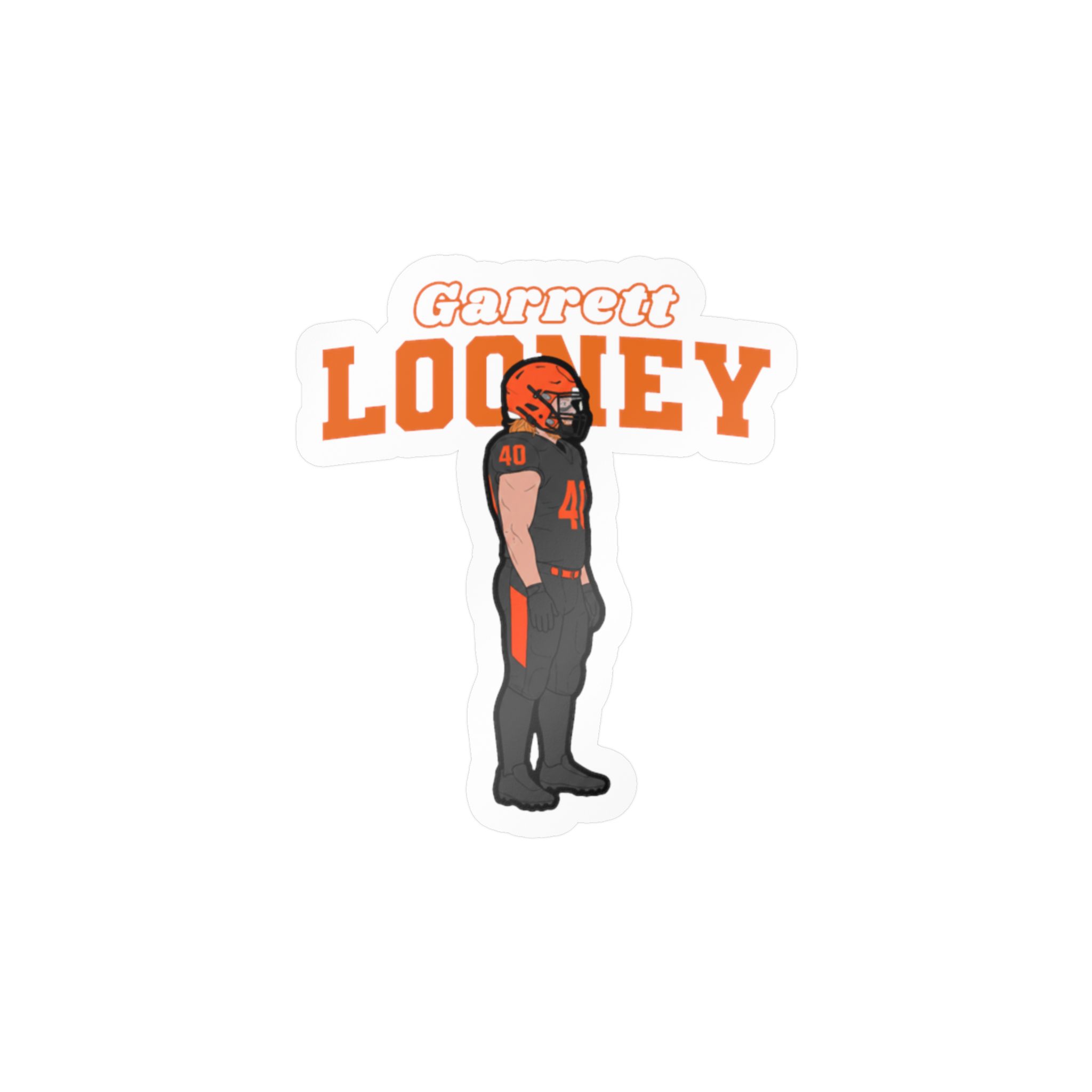 Vinyl Sticker — character_name_arch in Classic