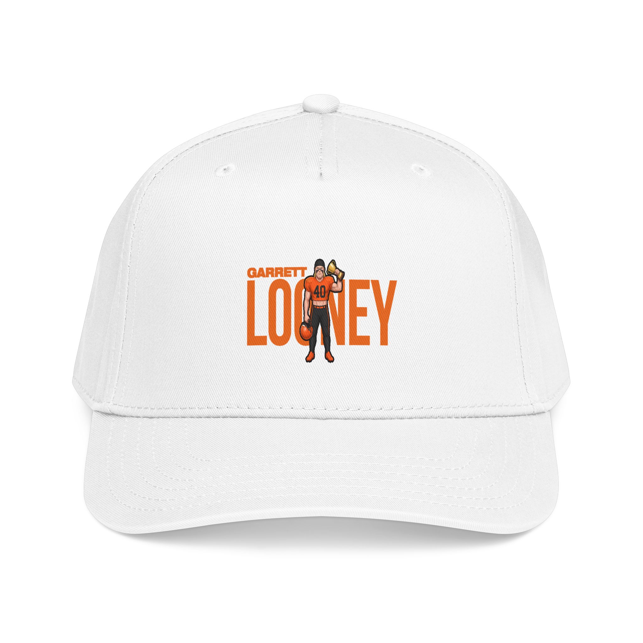 Baseball Cap — character_player_name in White