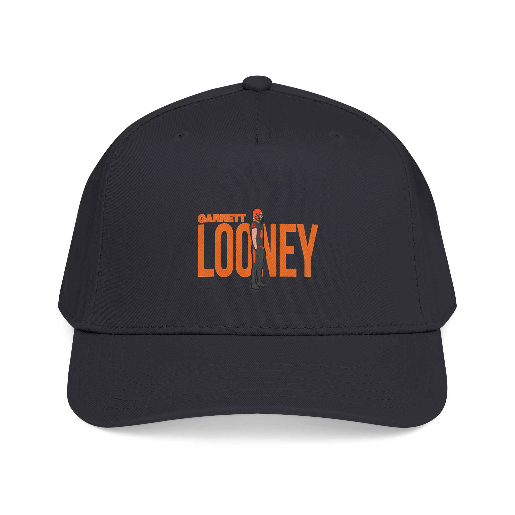 Baseball Cap — character_player_name in Black