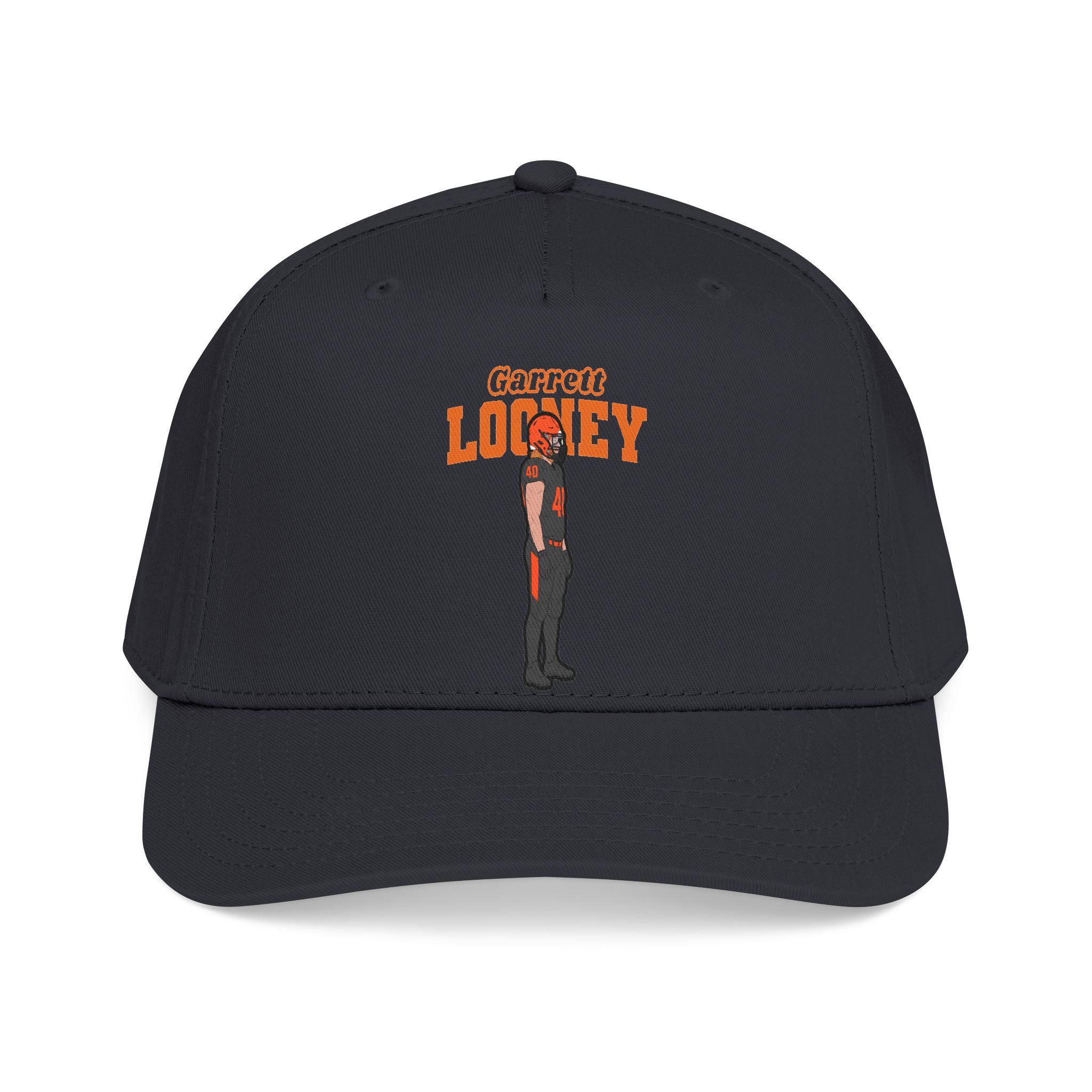 Baseball Cap — character_name_arch in Black