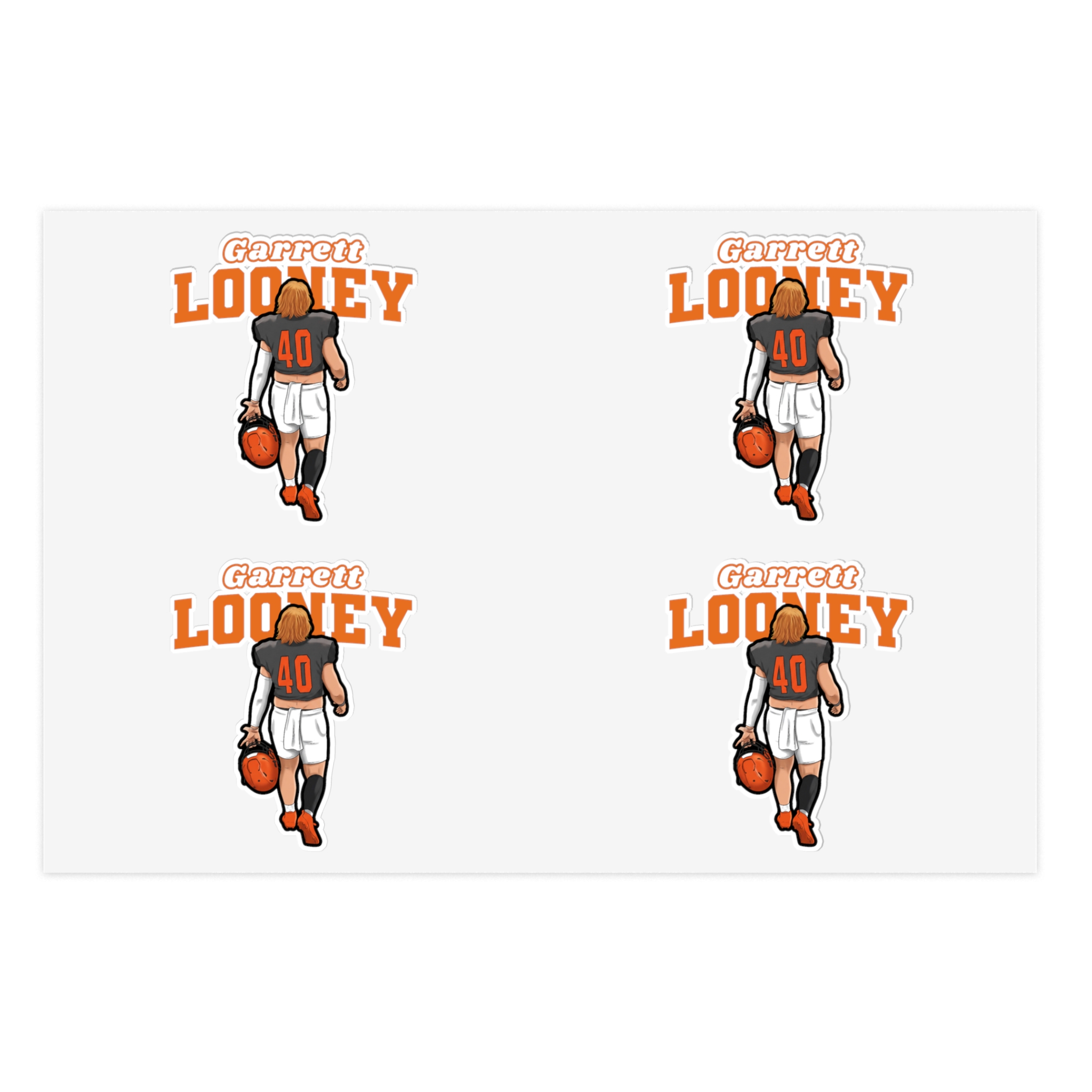 Sticker Sheet — character_name_arch in Classic