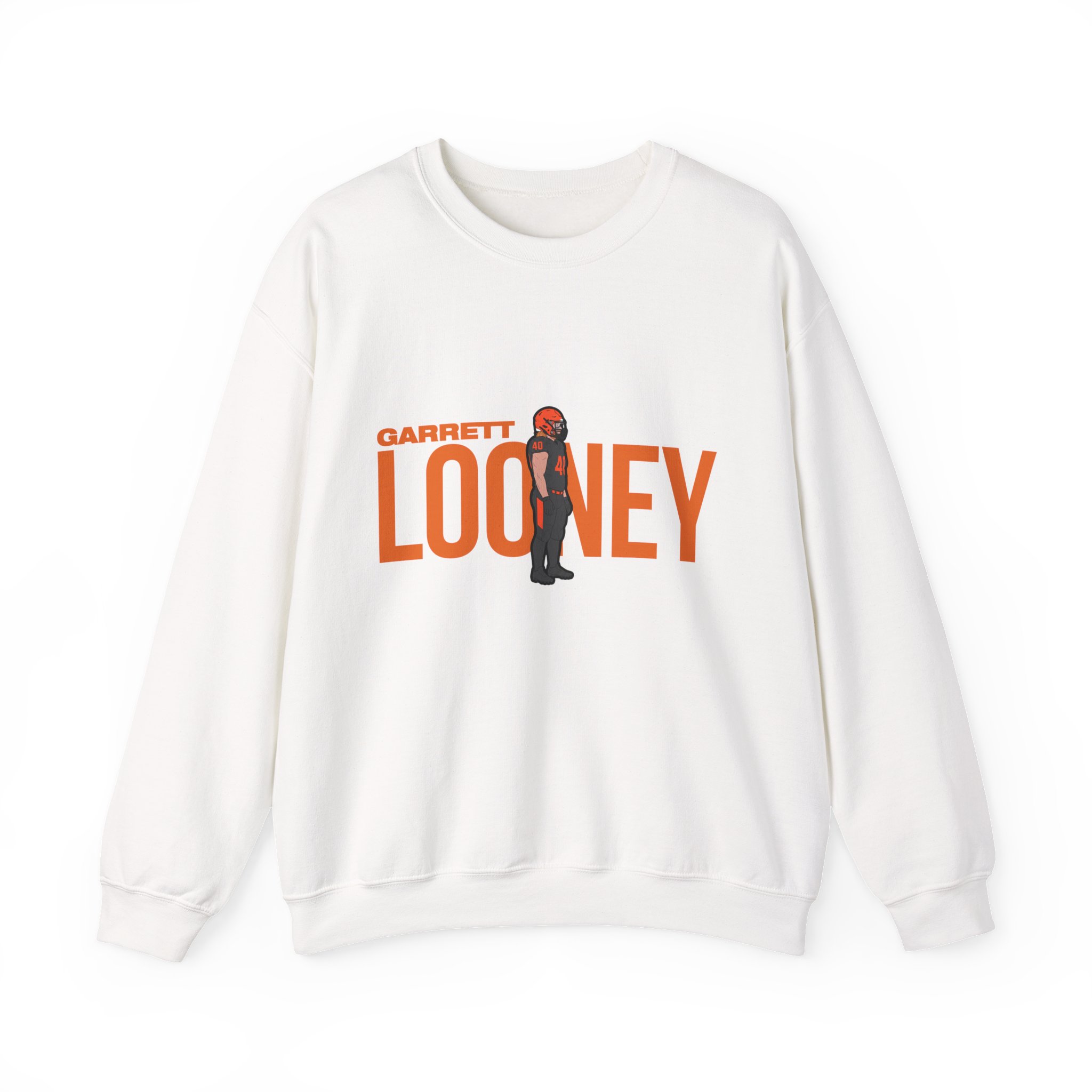Crewneck Sweatshirt — character_player_name in White