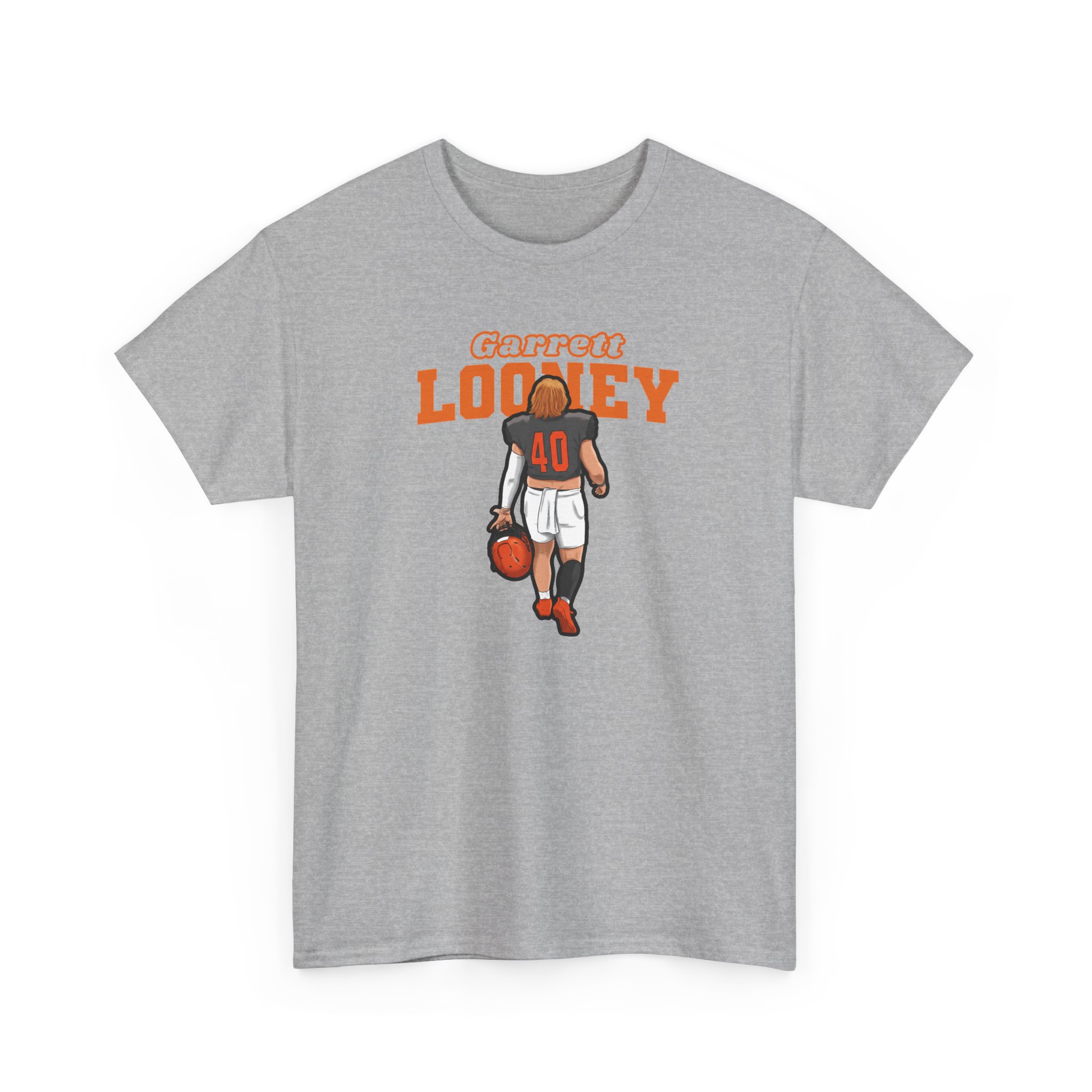 Tee — character_name_arch in Grey