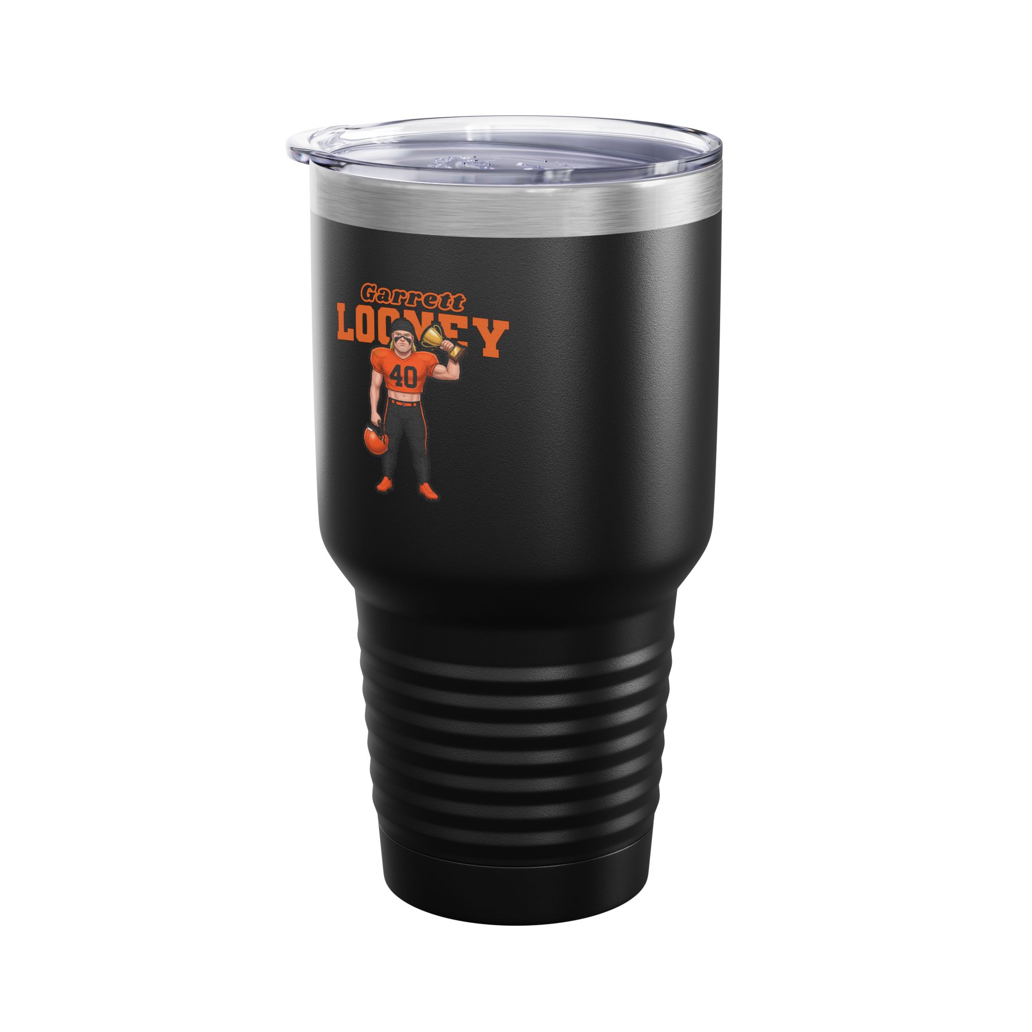 30oz Tumbler — character_name_arch in Black