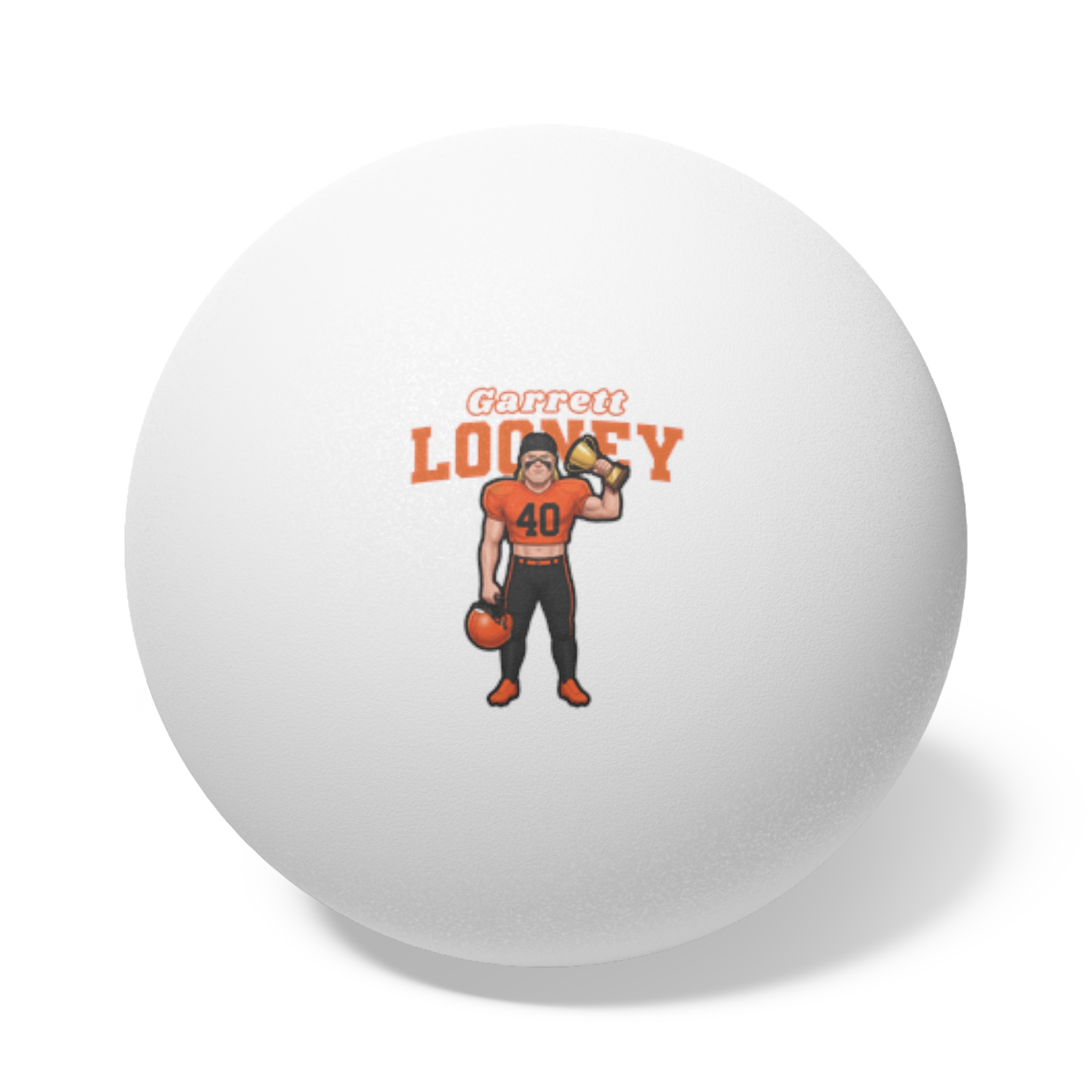 Ping Pong Balls, 6 pcs — character_name_arch in White
