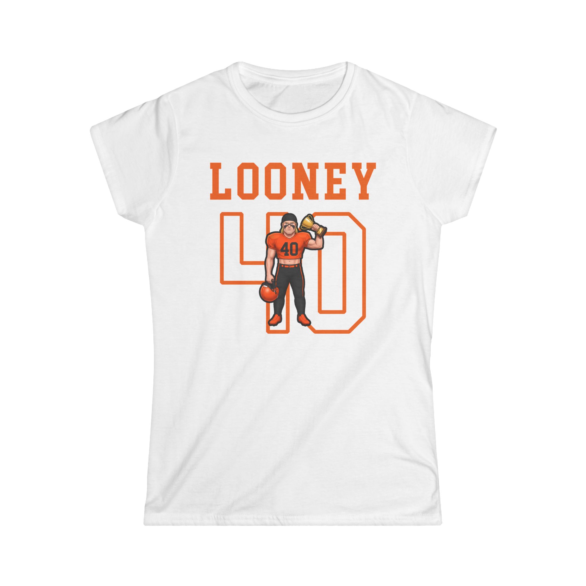 Women's Softstyle Tee — character_shirsey in White