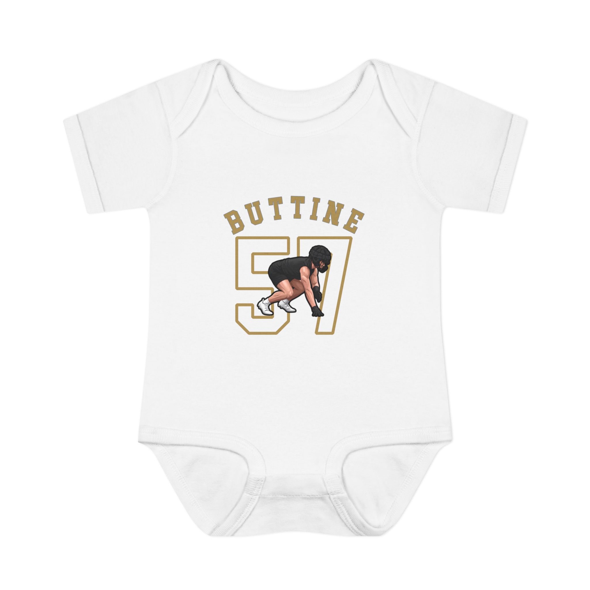 Baby Onesie — character_shirsey_arch in White