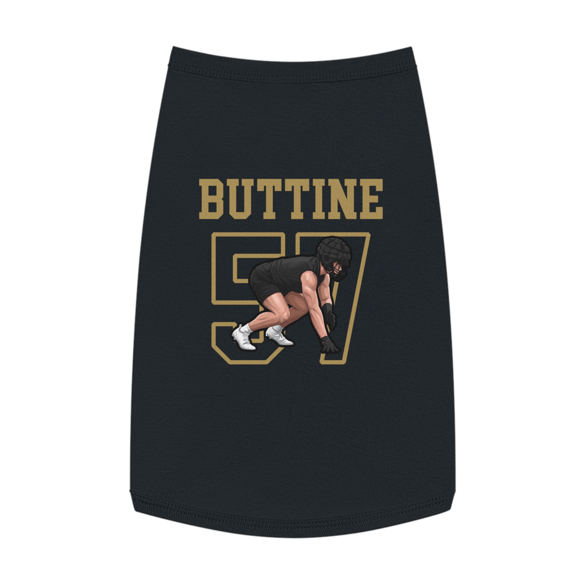 Pet Tank Top — character_shirsey in Black