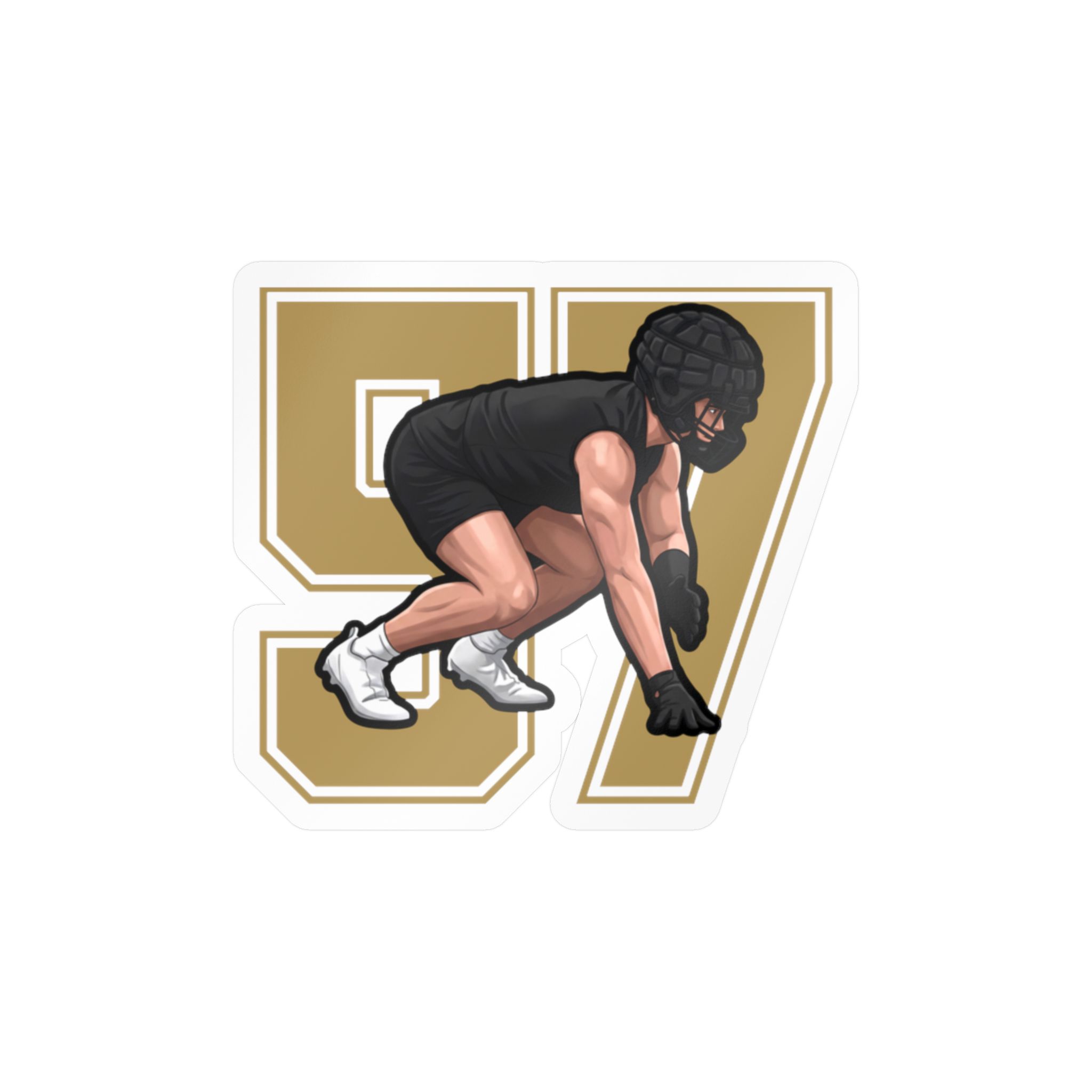 Vinyl Sticker — character_number in Classic