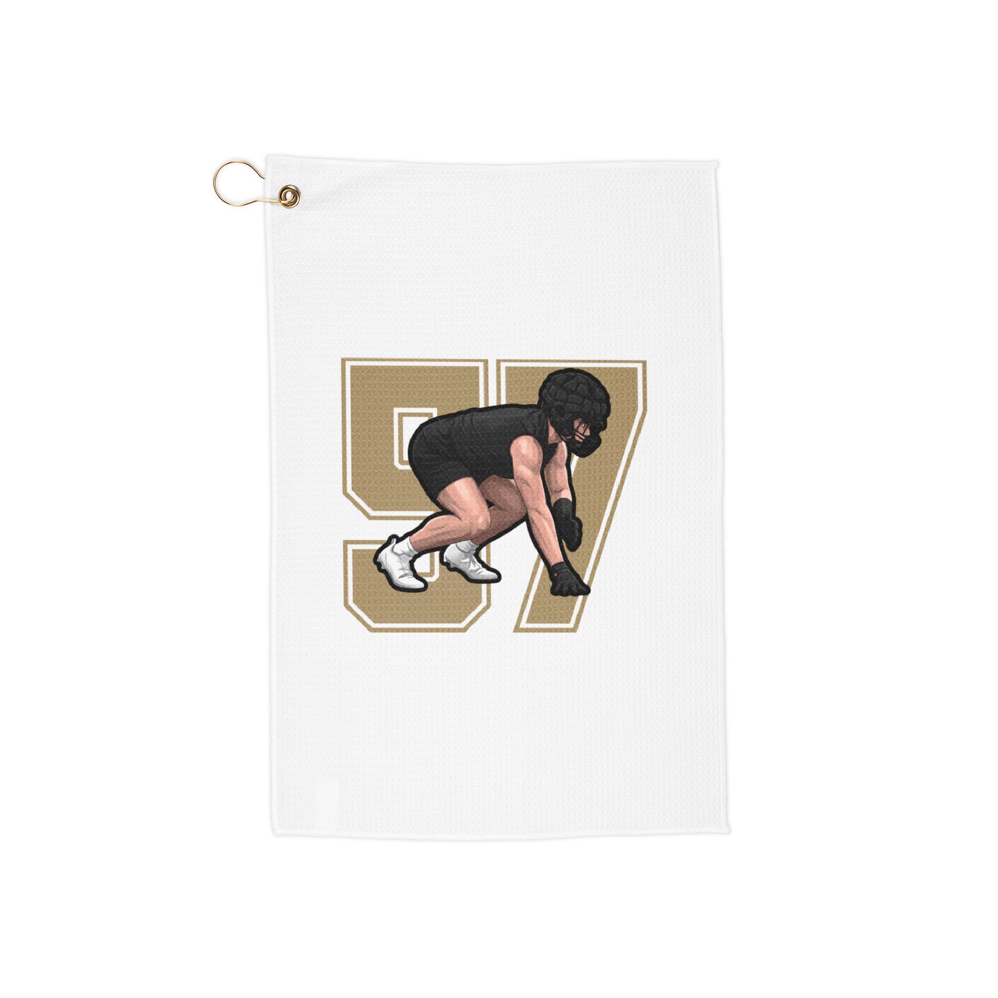 Golf Towel — character_number in Classic