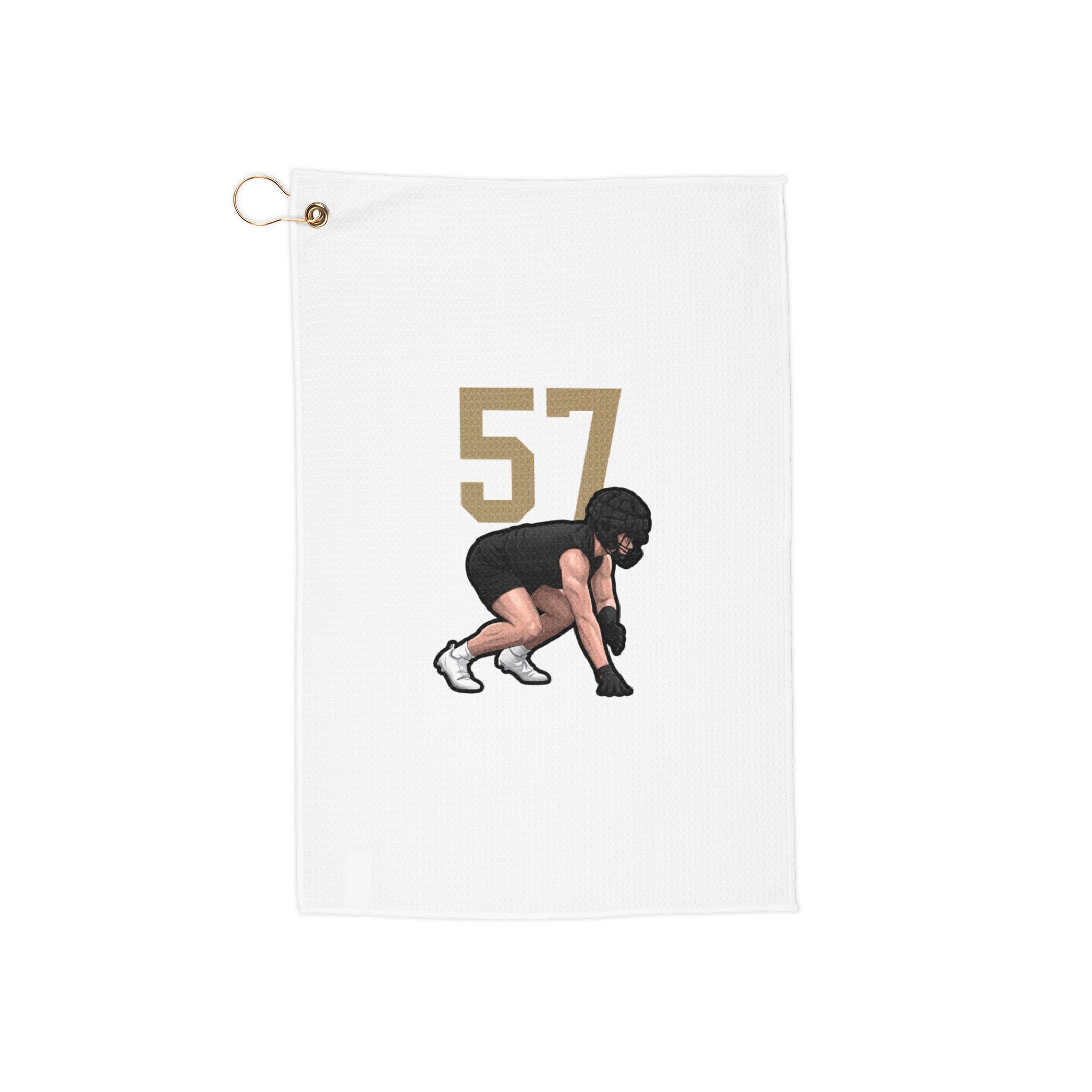 Golf Towel — character_number_top in Classic