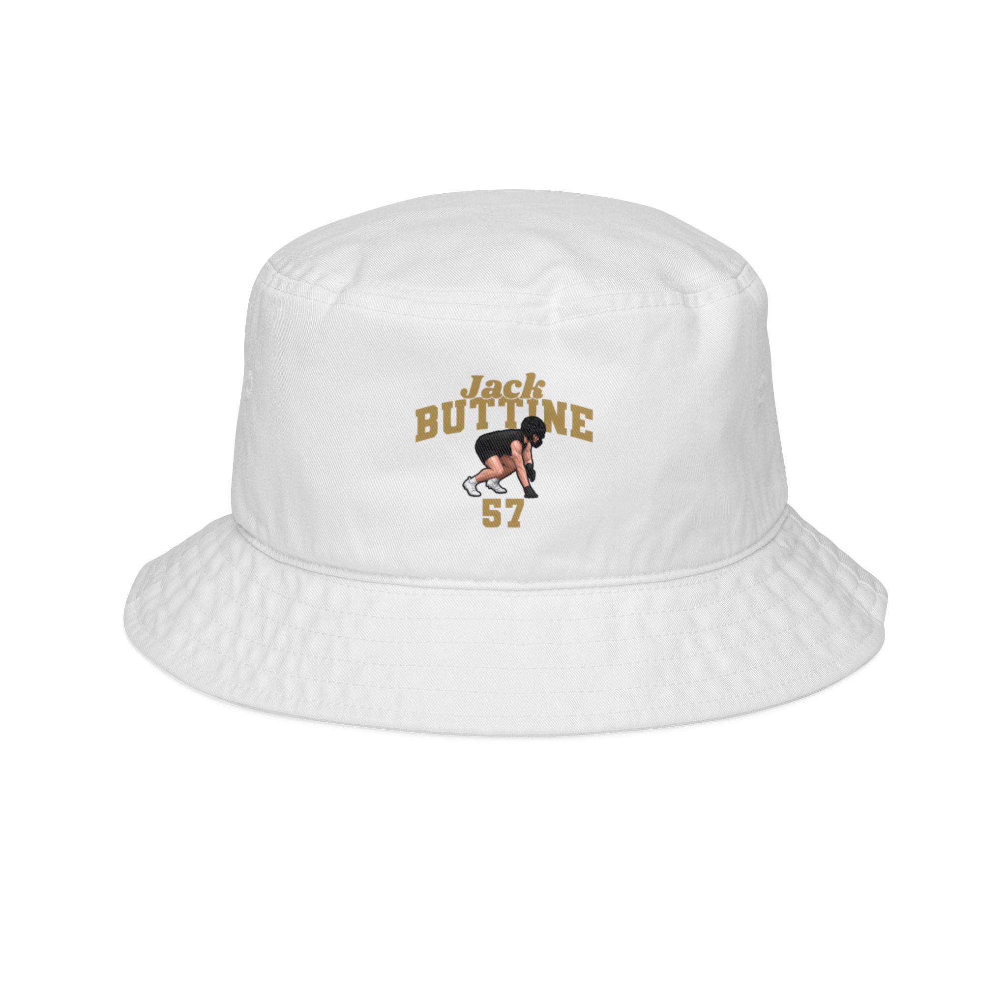 Bucket Hat — character_signature_arch in White