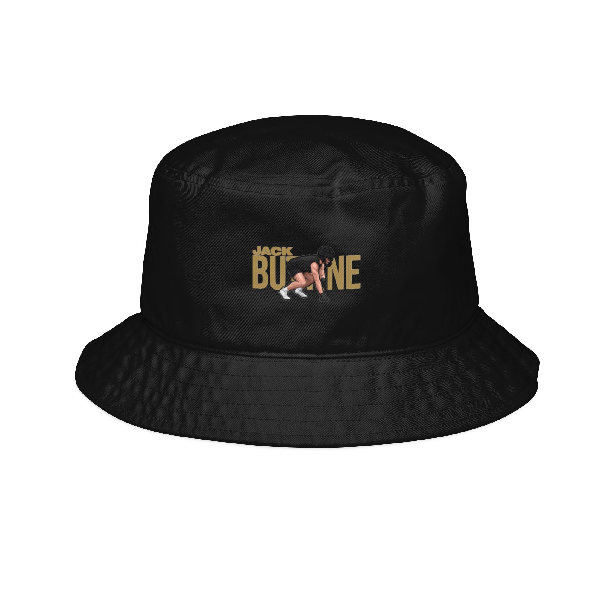 Bucket Hat — character_player_name in Black