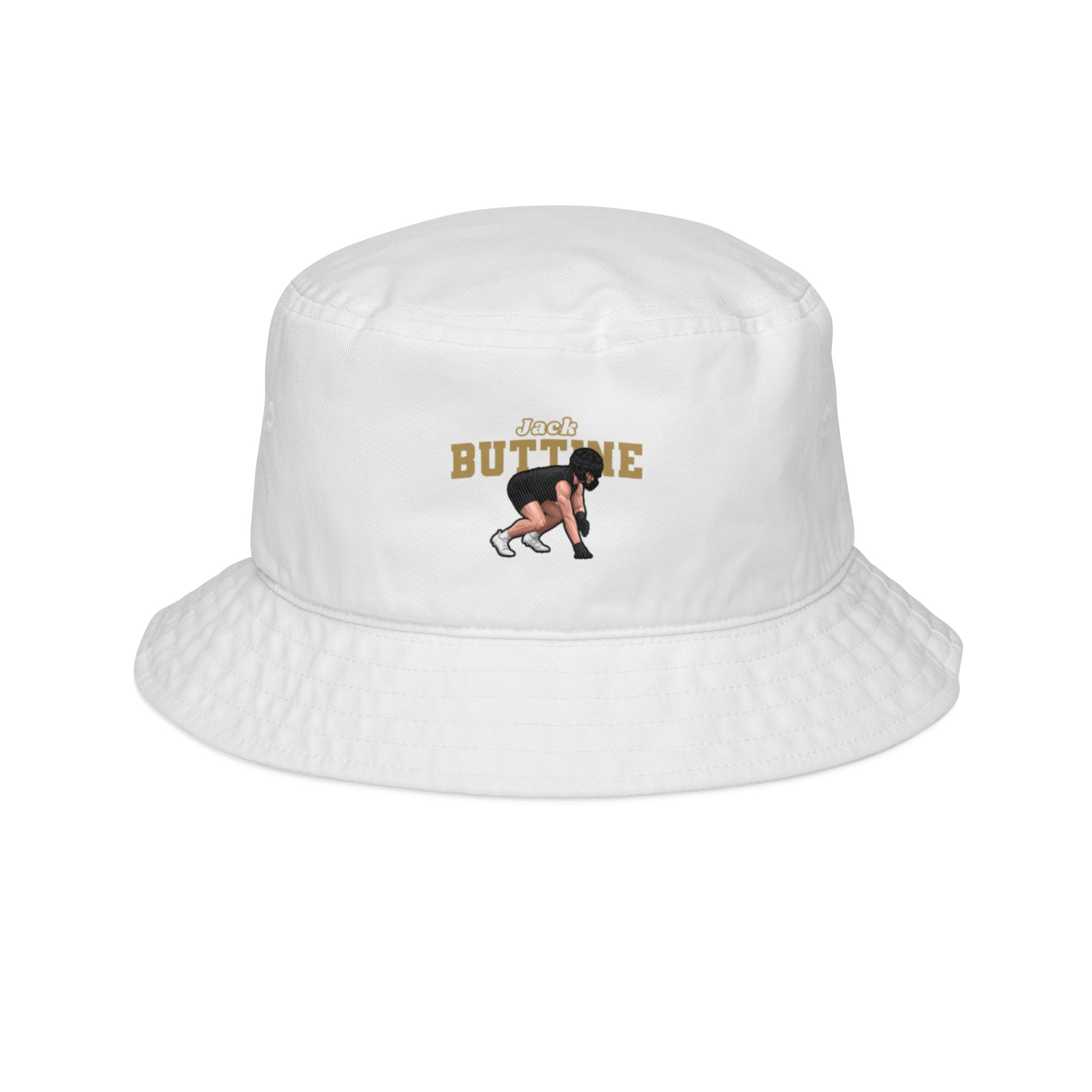 Bucket Hat — character_name_arch in White