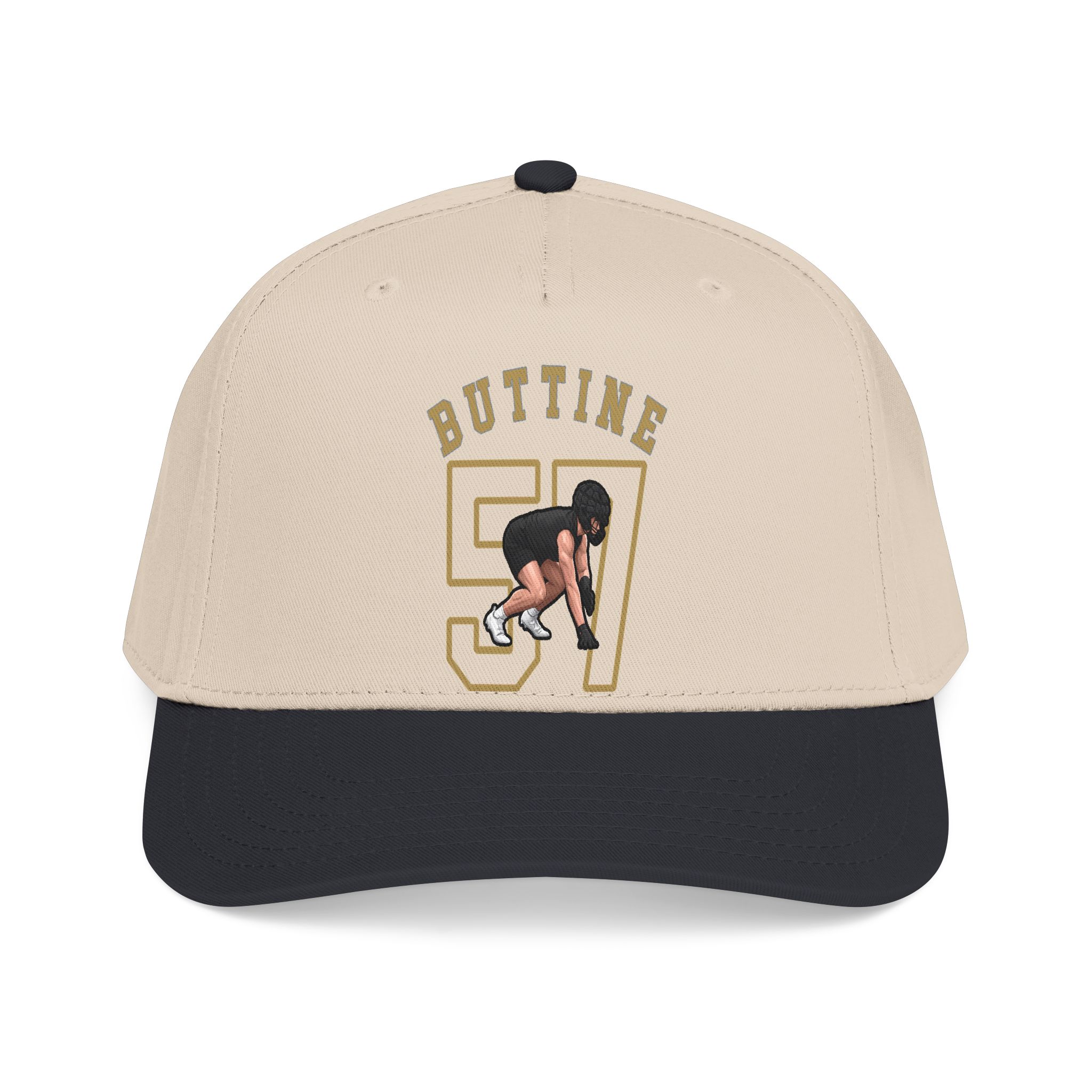 Baseball Cap — character_shirsey_arch in Black / Natural