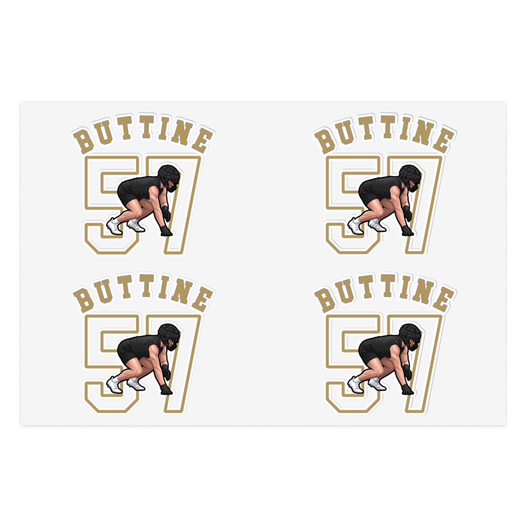 Sticker Sheet — character_shirsey_arch in Classic