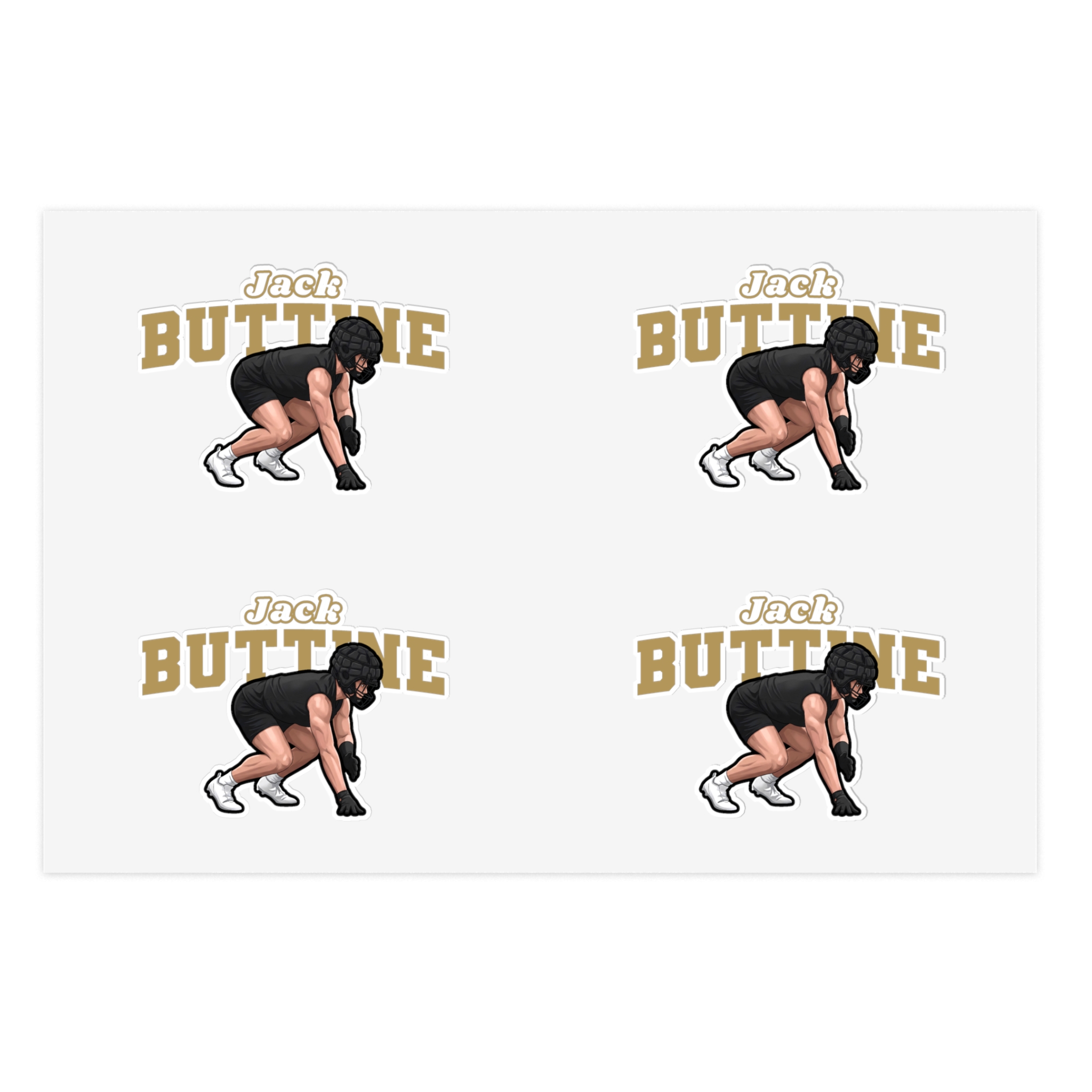 Sticker Sheet — character_name_arch in Classic