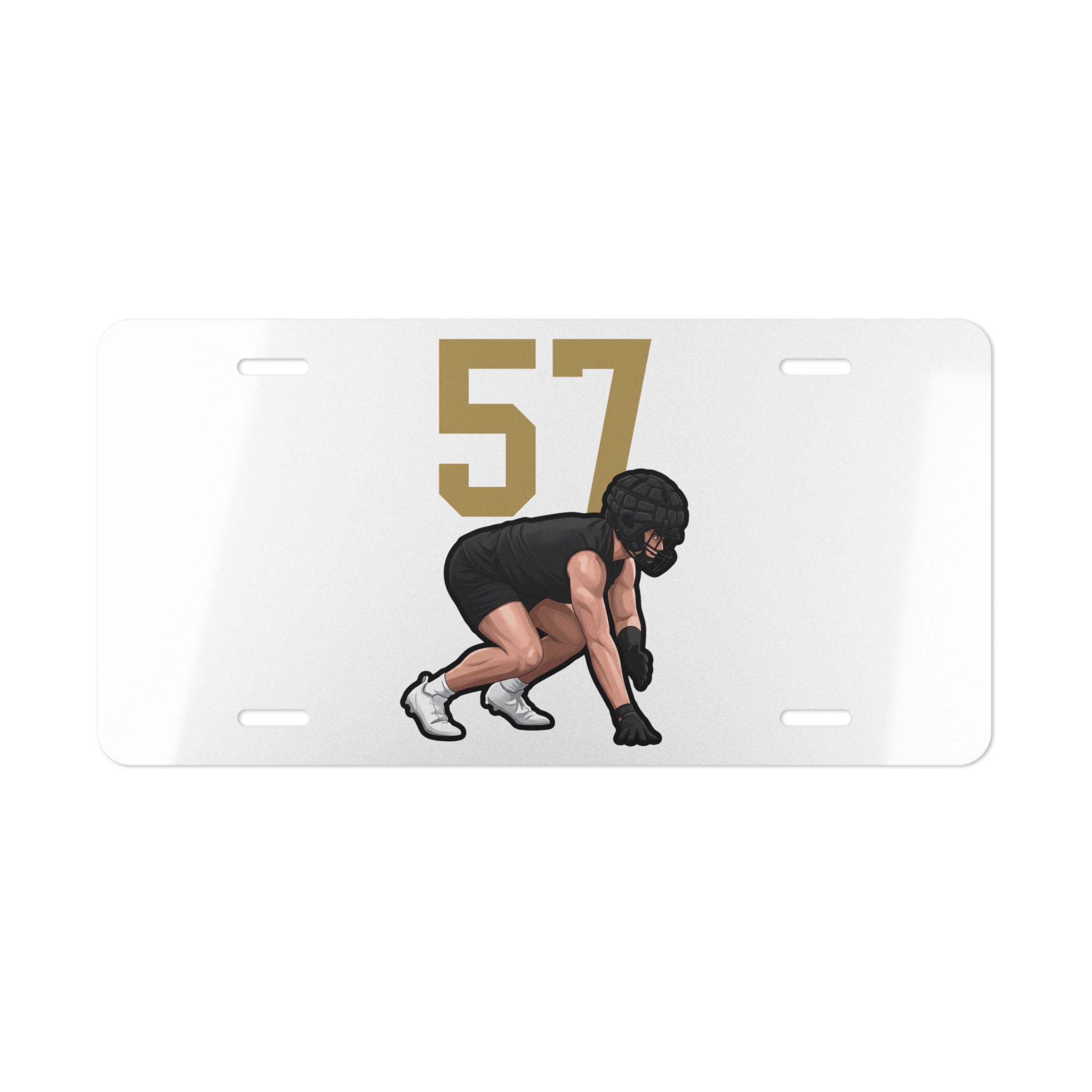 License Plate — character_number_top in Classic