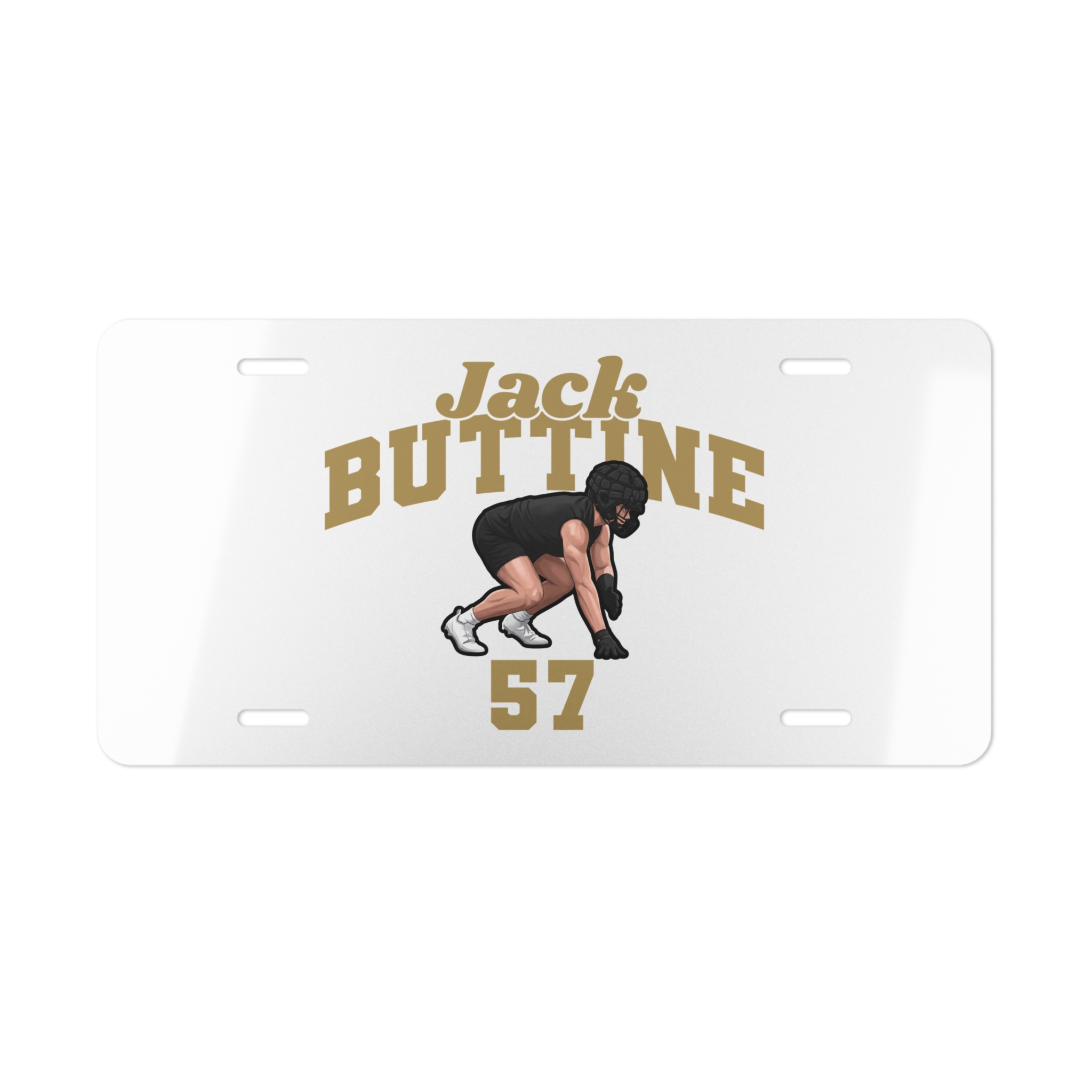 License Plate — character_signature_arch in Classic