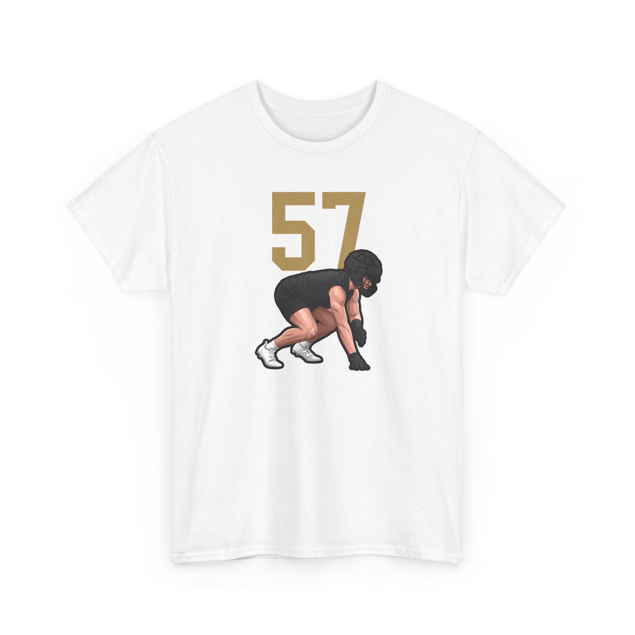 Tee — character_number_top in White