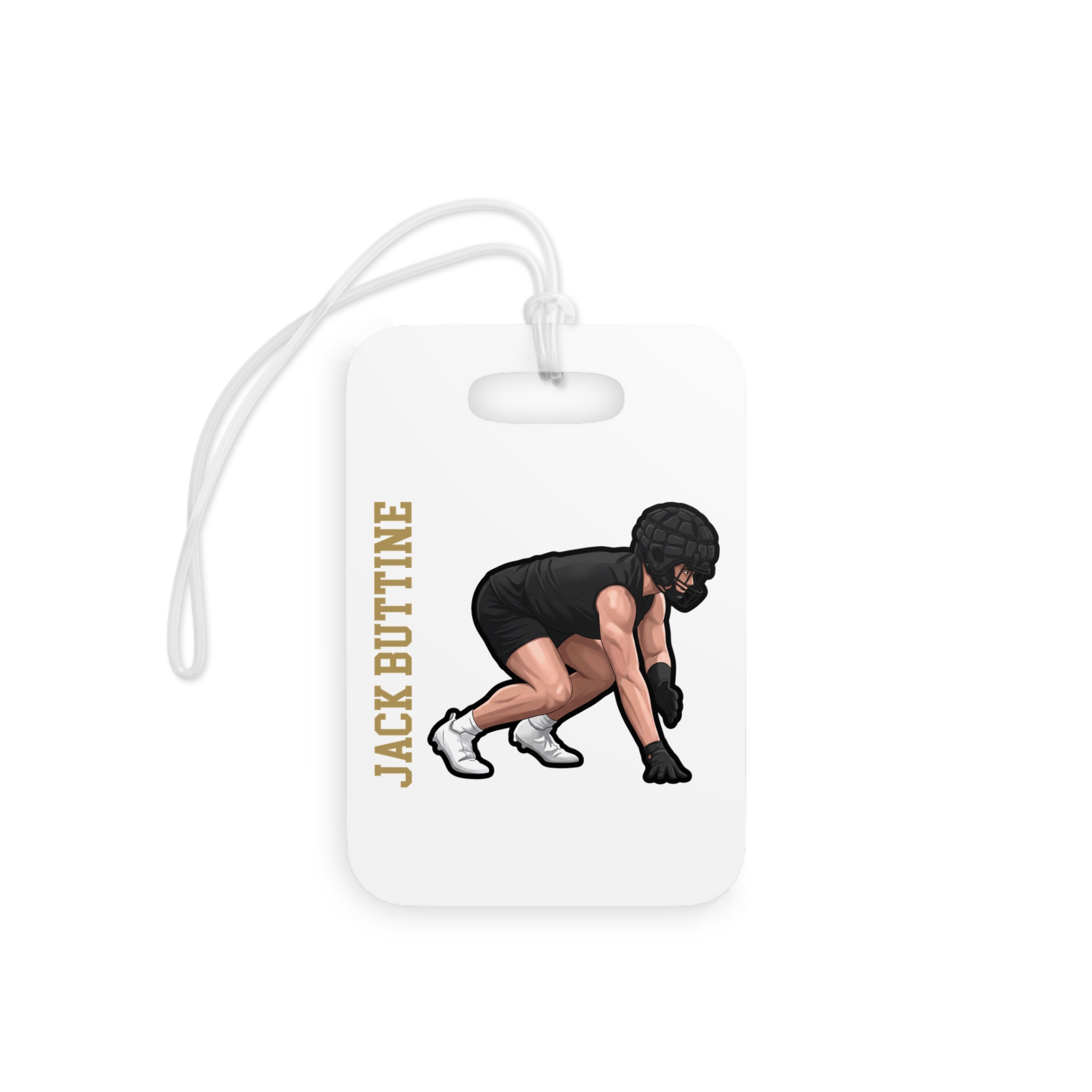 Bag Tag — character_name_vertical in Classic
