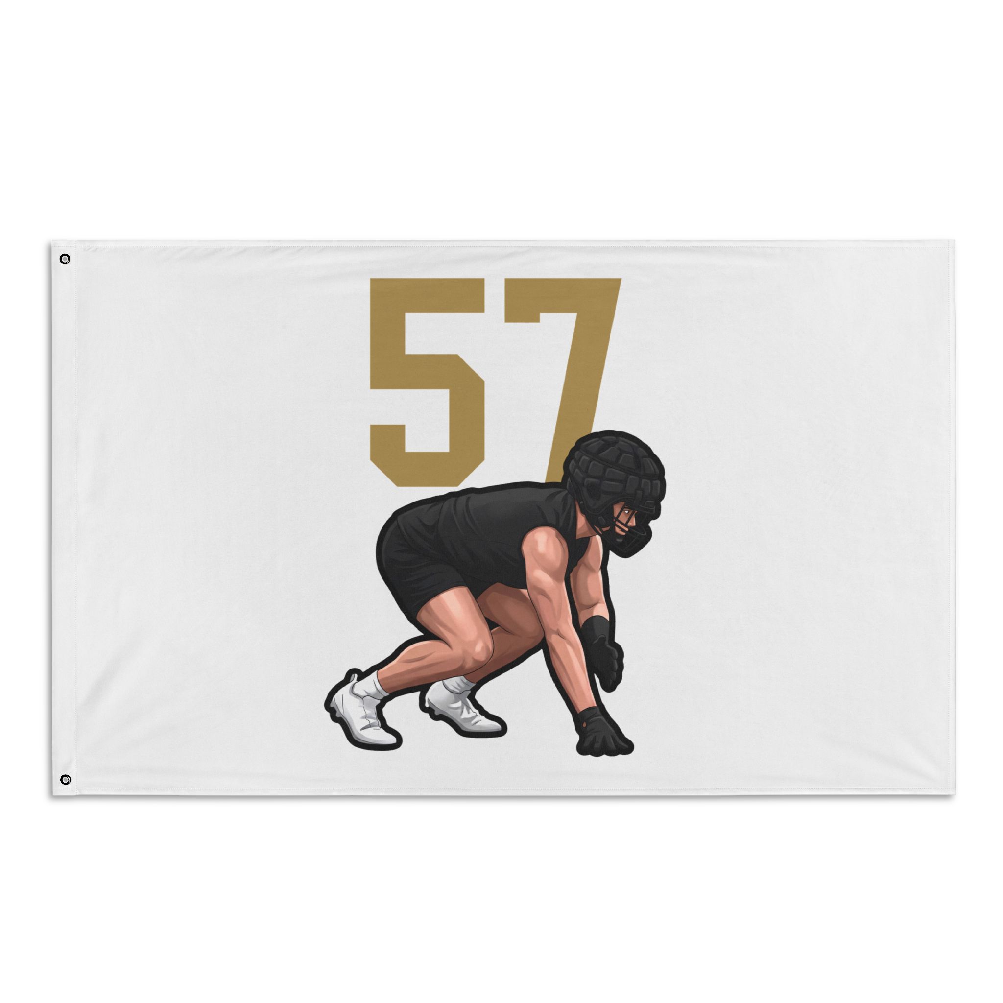 Flag (35 × 56 in) — character_number_top in Classic