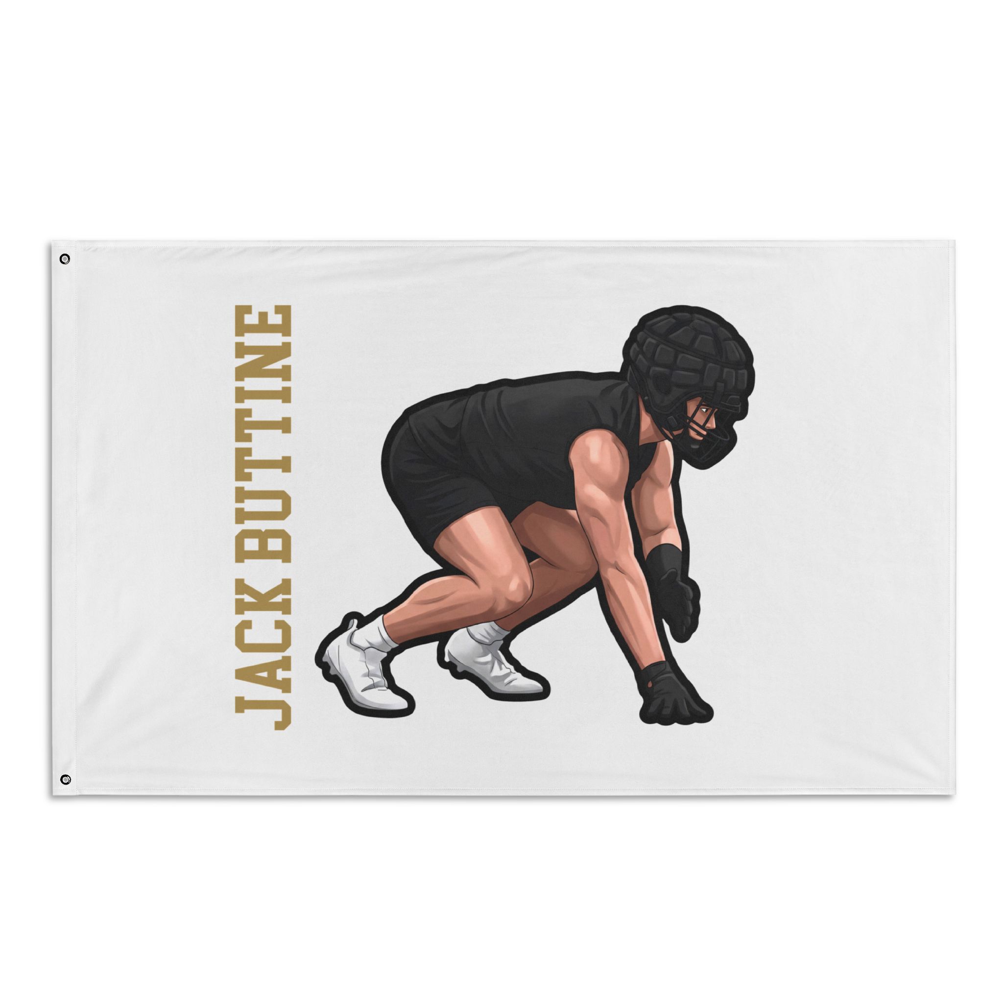 Flag (35 × 56 in) — character_name_vertical in Classic