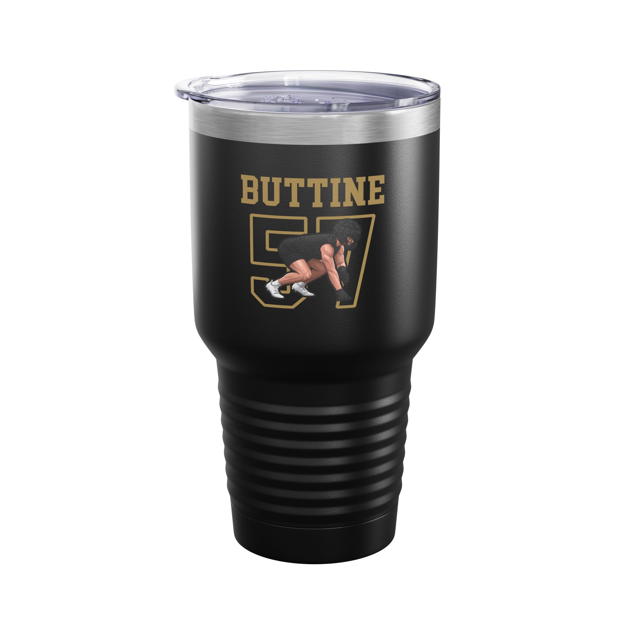 30oz Tumbler — character_shirsey in Black