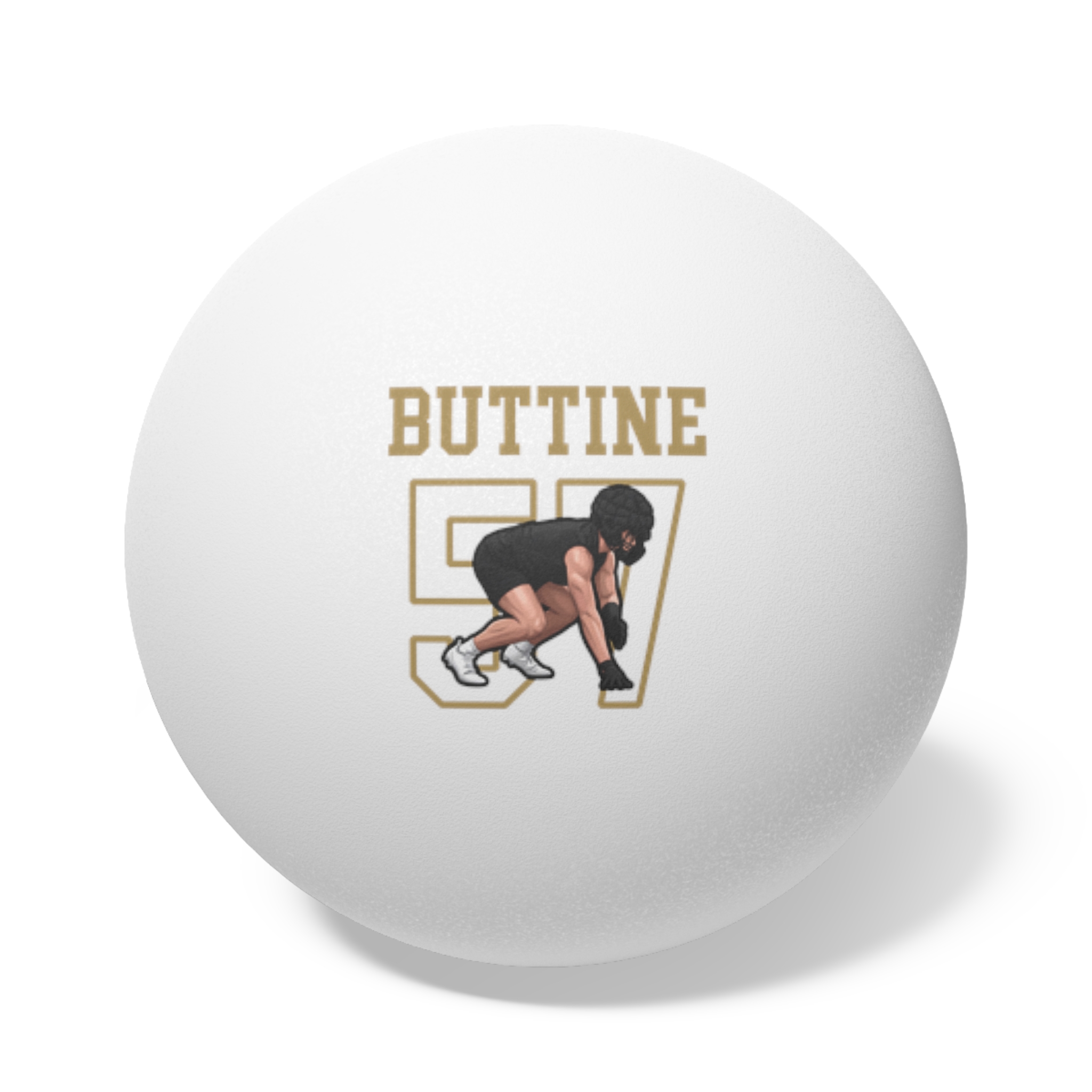 Ping Pong Balls, 6 pcs — character_shirsey in White