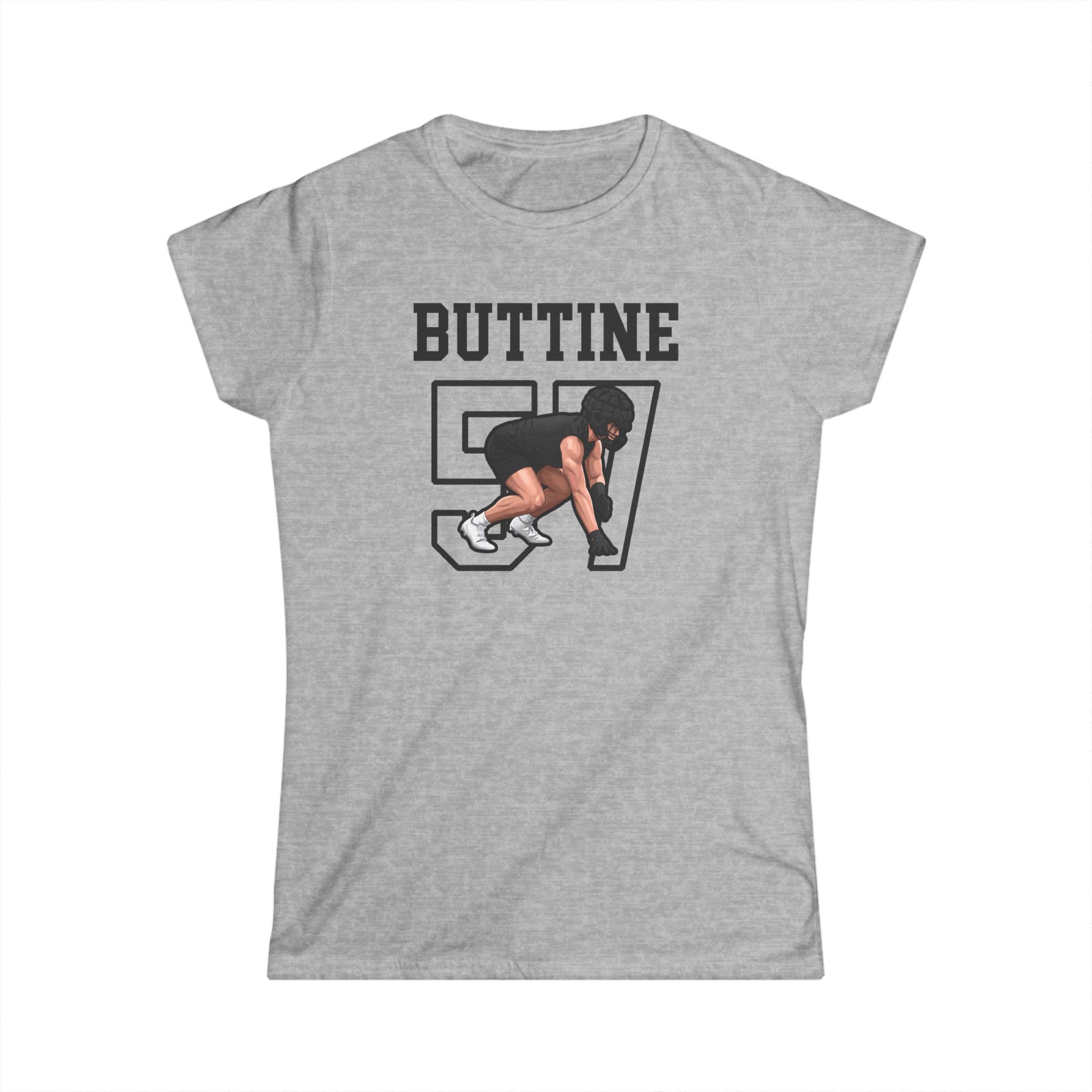 Women's Softstyle Tee — character_shirsey in Grey